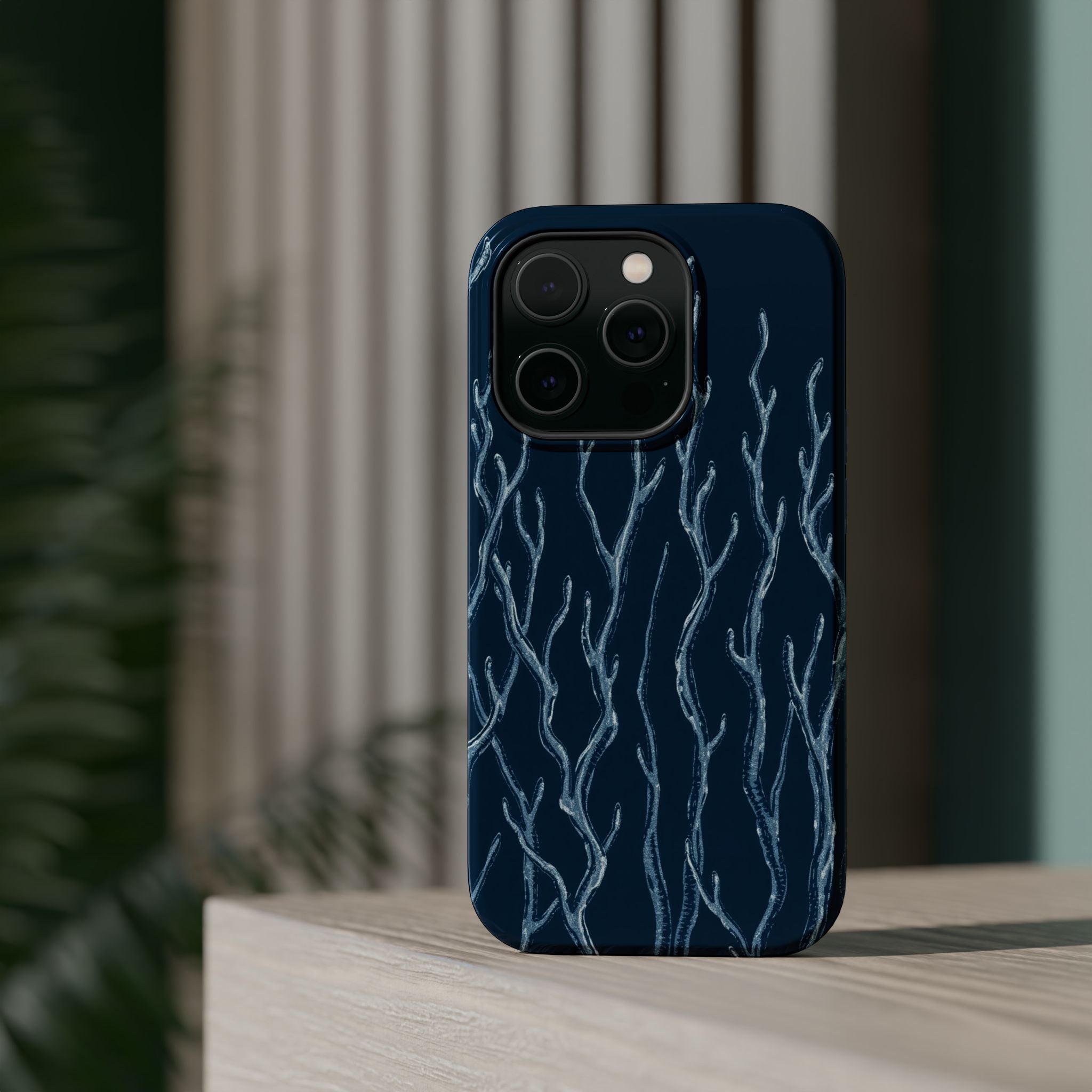 iPhone Kelp Forest Hand-Drawn Sketch Slim Everyday Designer Case · iPhone Case