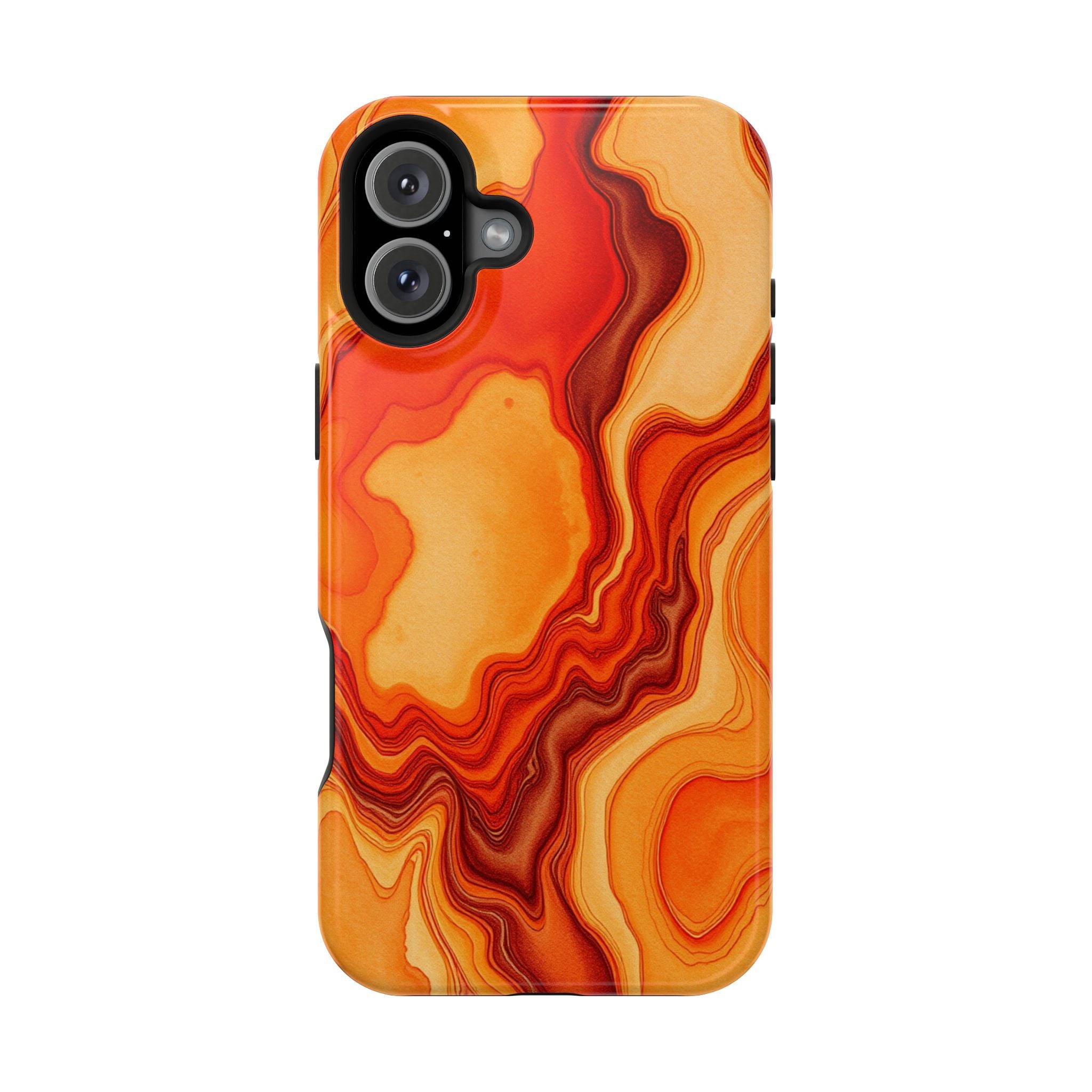 iPhone Fluid Art Vibrant Watercolor Slim Everyday Designer Case · iPhone Case