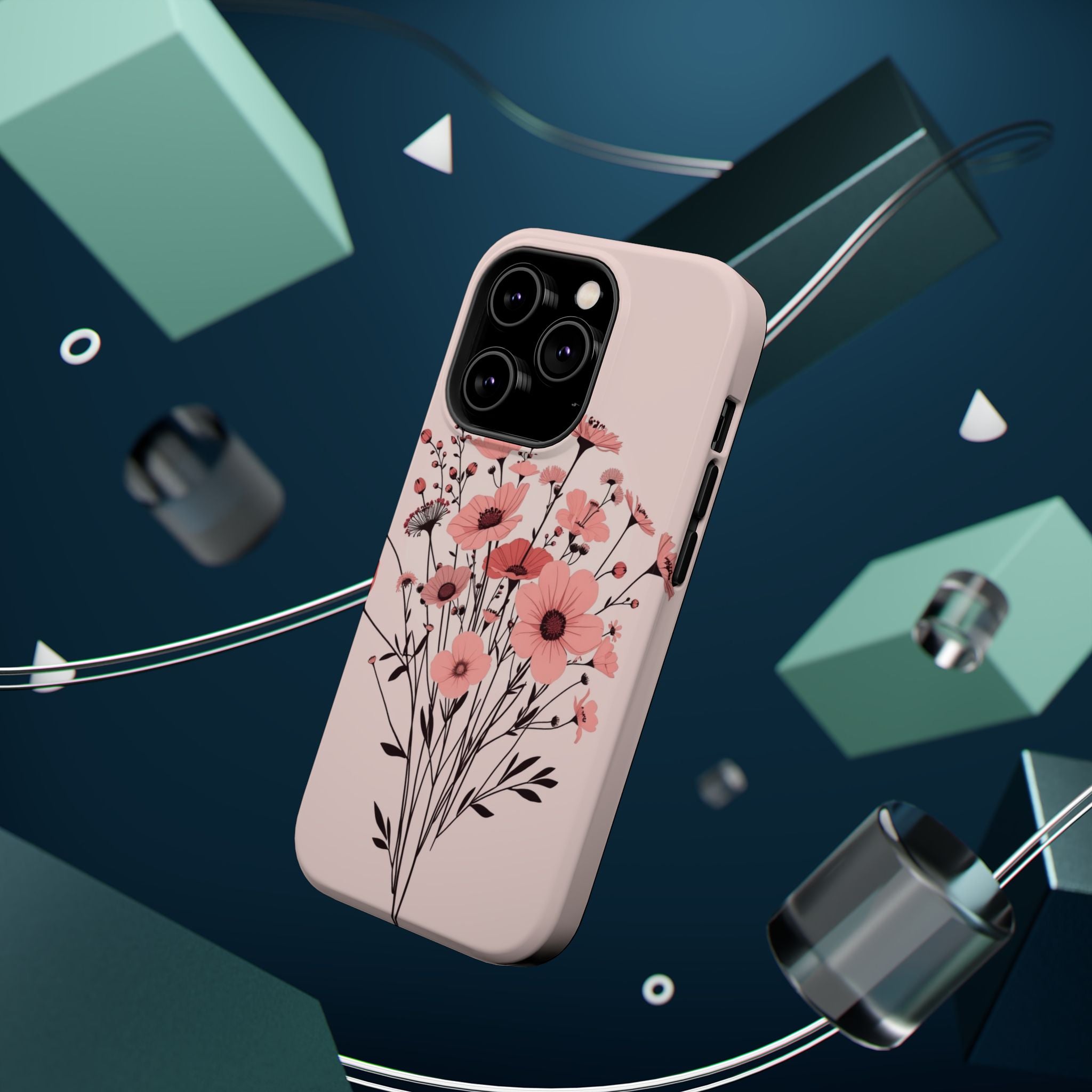 iPhone Wildflower Bunch Bold Art Modern Everyday Snap Case Galaxy · iPhone Case