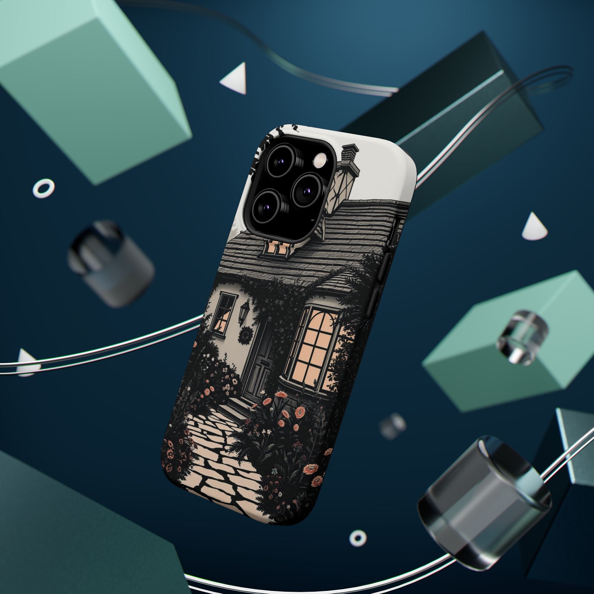 iPhone Cottage Garden Enchanted Art Slim Everyday Designer Case · iPhone Case