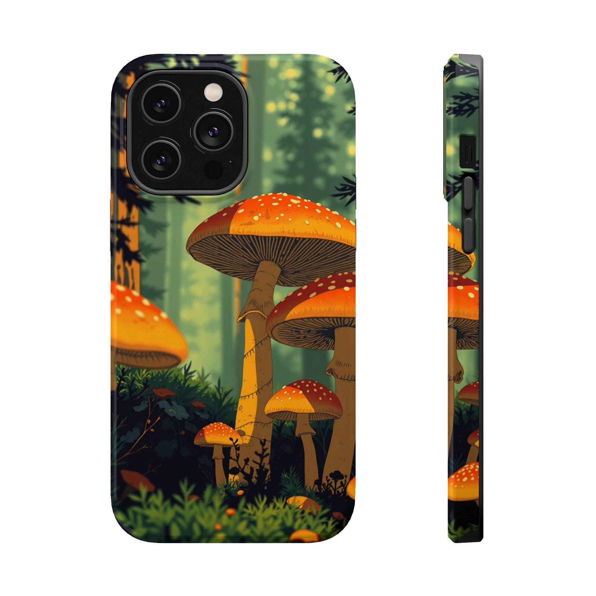 iPhone Earthy Mushroom Forest Design Slim Everyday iPhone 19 Designer · iPhone C