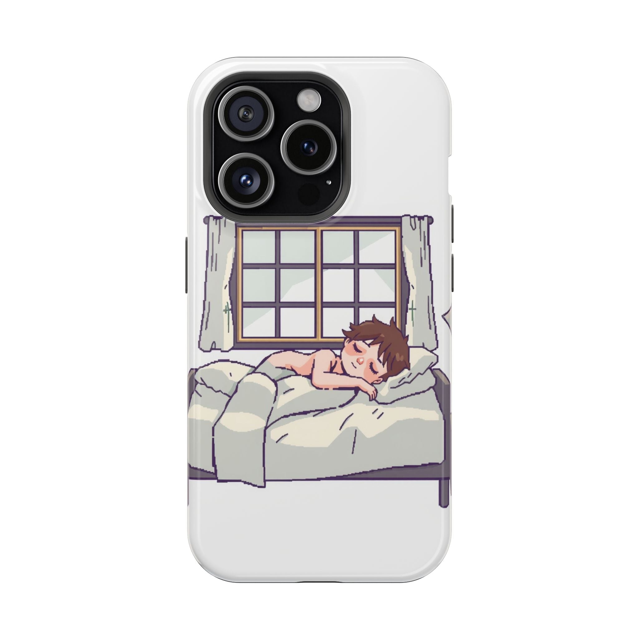 iPhone Do Not Disturb: Napping Bold Art Slim Everyday Designer Case · iPhone Cas