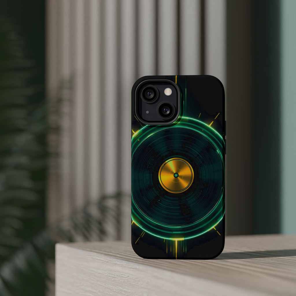 iPhone Dreamy Record Vinyl Spin Design Slim Everyday Designer Case · iPhone Case