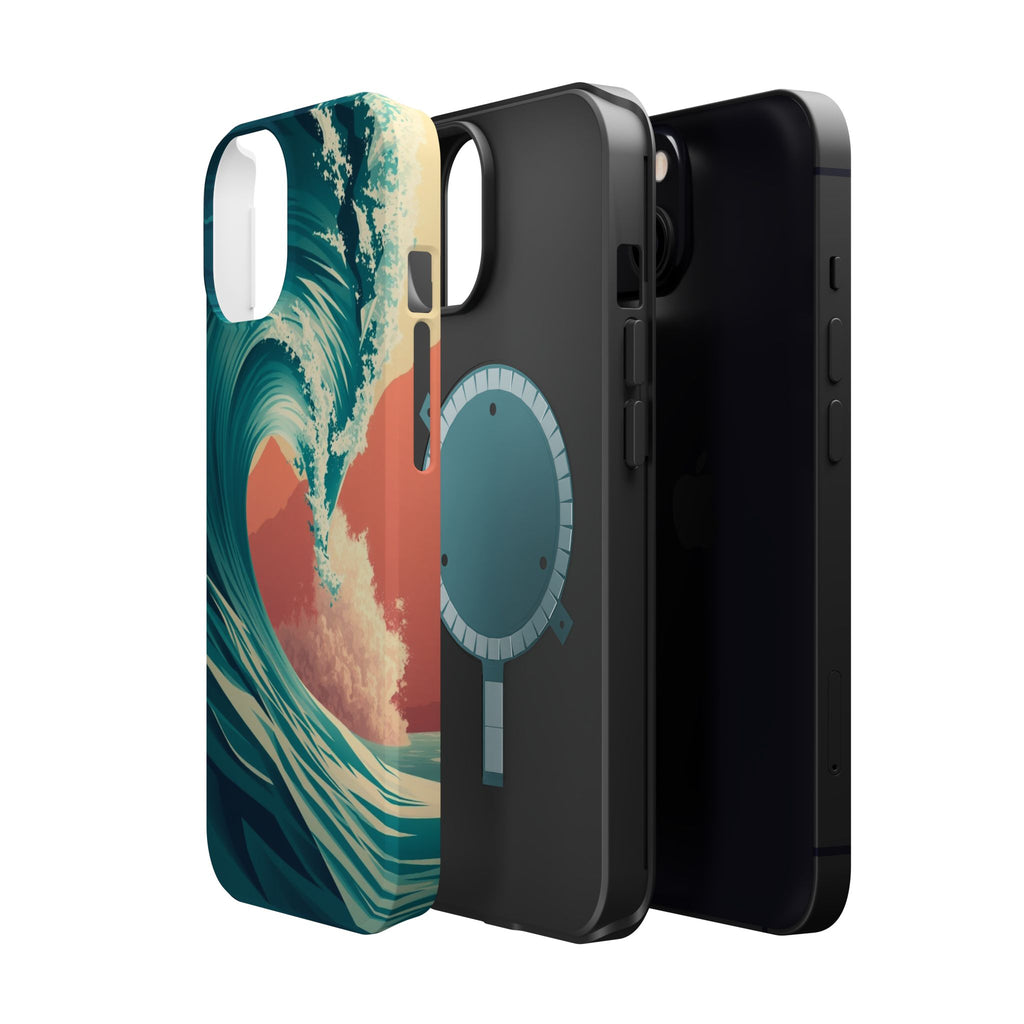 iPhone Ocean Wave Crash Cinematic Art Slim Everyday Designer Case · iPhone Case
