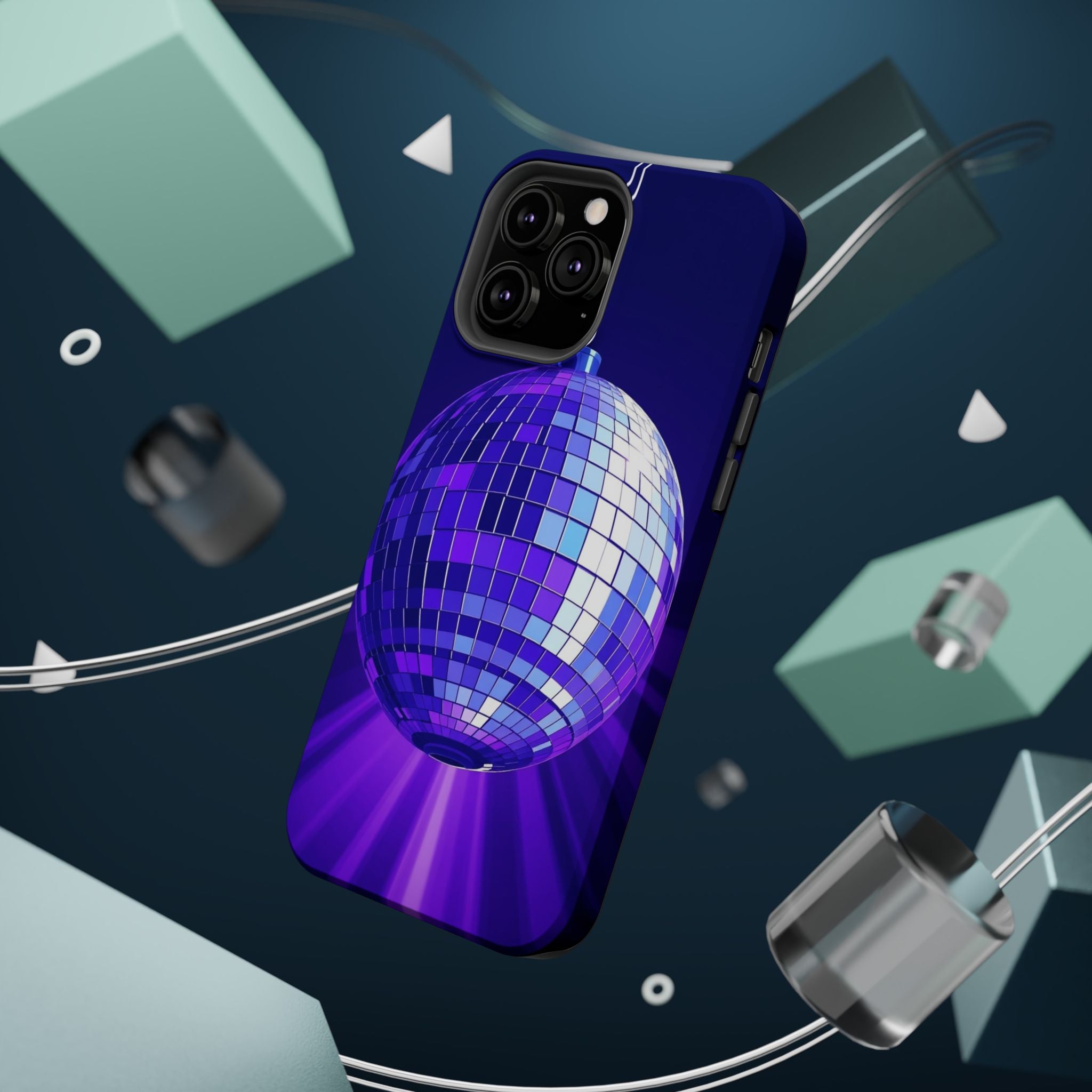 iPhone Disco Swirl Ball Pop Art Bold Slim Everyday Designer Case · iPhone Case