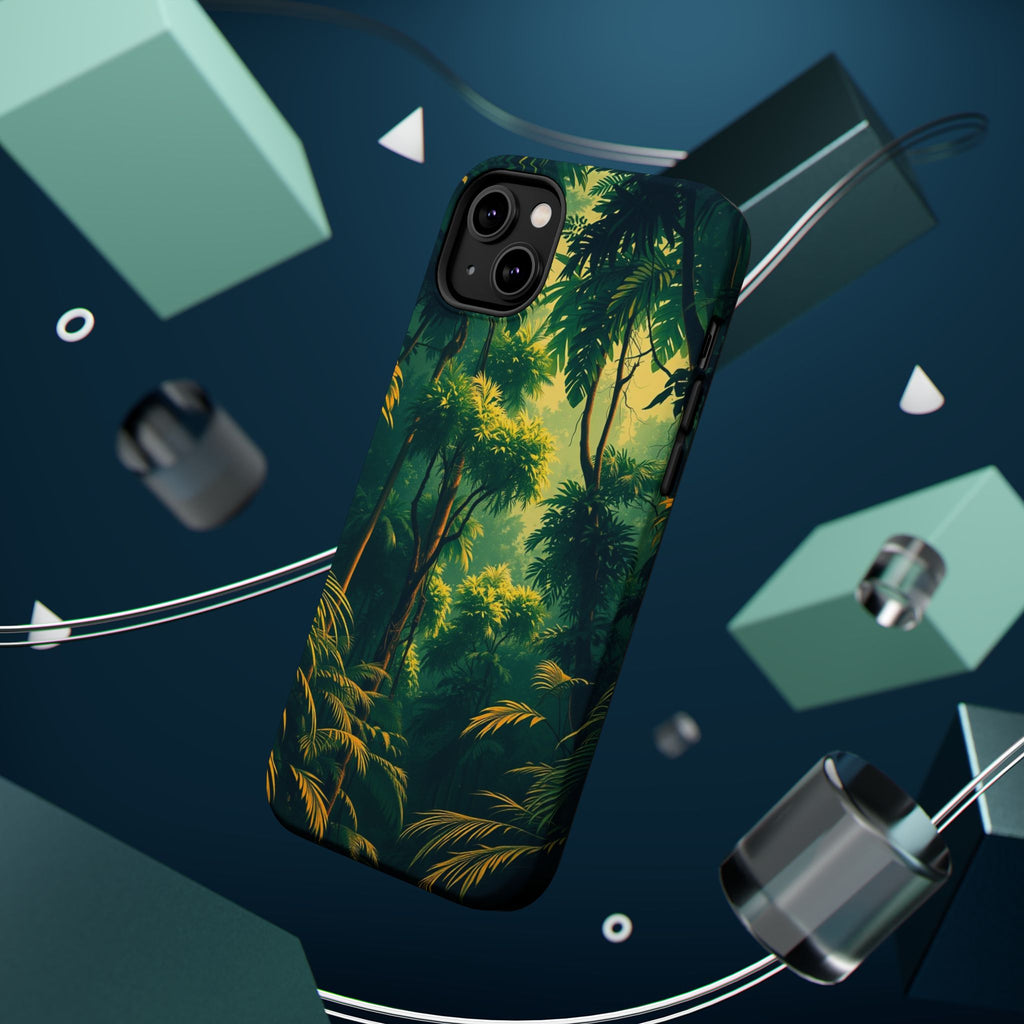 iPhone Rainforest Canopy Vintage Retro Poster Slim iPhone Everyday · iPhone Case
