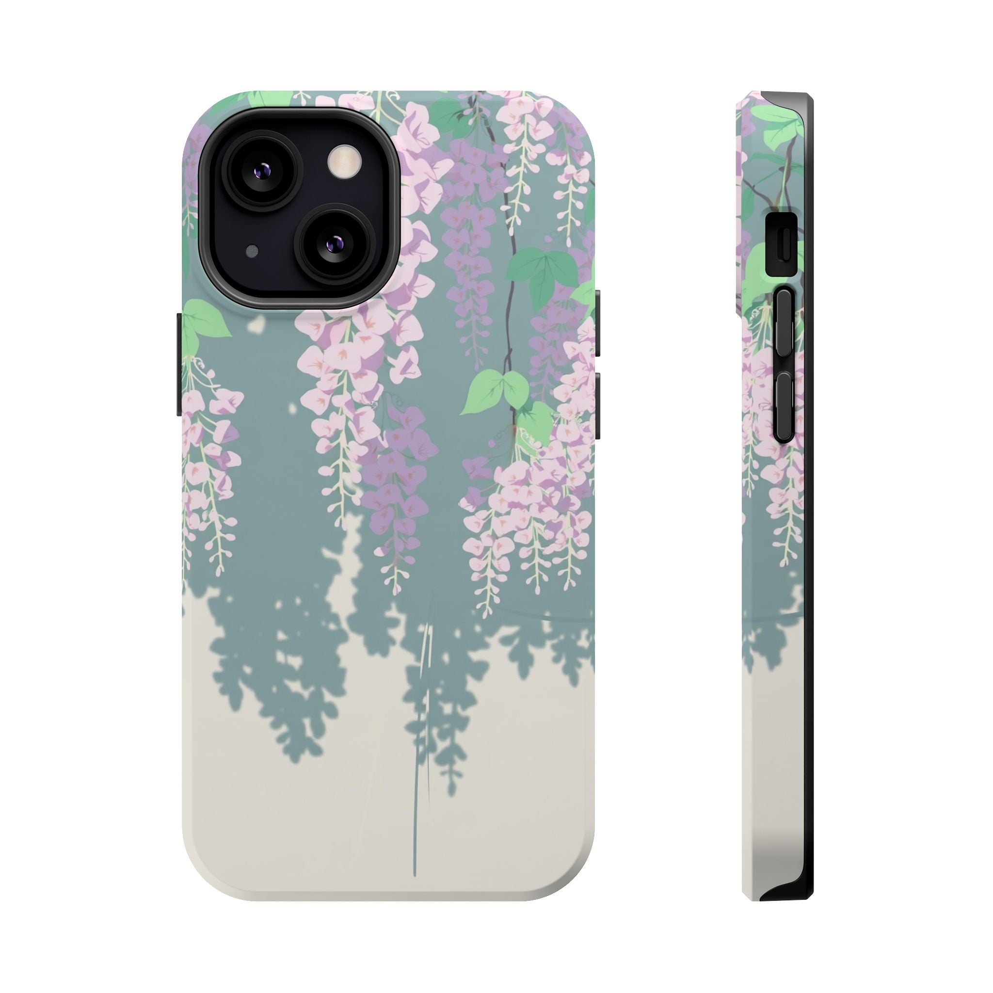 iPhone Dreamy Wisteria Cascade Design Slim Everyday Designer Case · iPhone Case