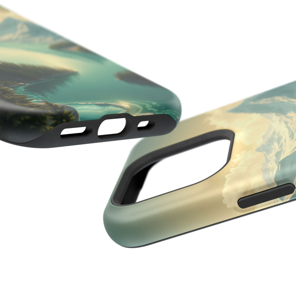 iPhone Glacier Lake Bold Art Slim Everyday Designer Case · iPhone Case
