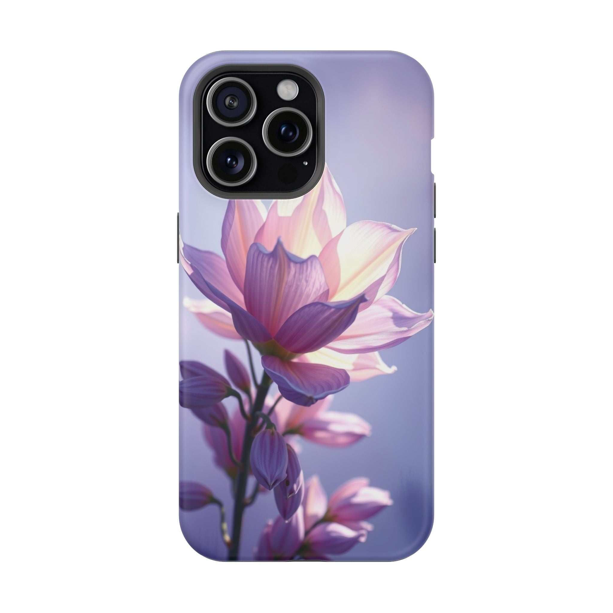 iPhone Floral Ombre Electric Art Bold Modern Everyday Snap Case · iPhone Case