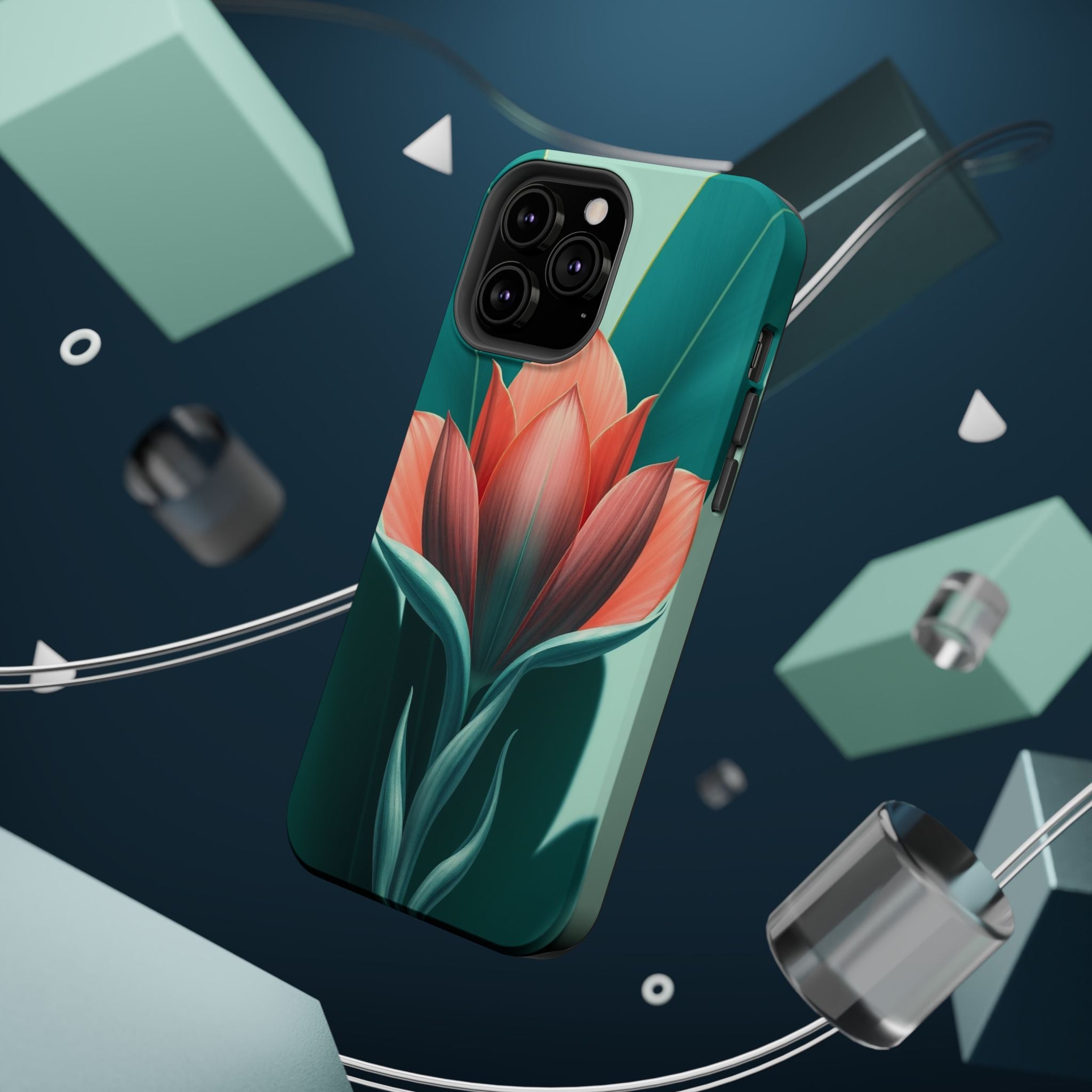 iPhone Dreamy Botanical Illustration Design Soft iPhone 14 Finish · iPhone Case