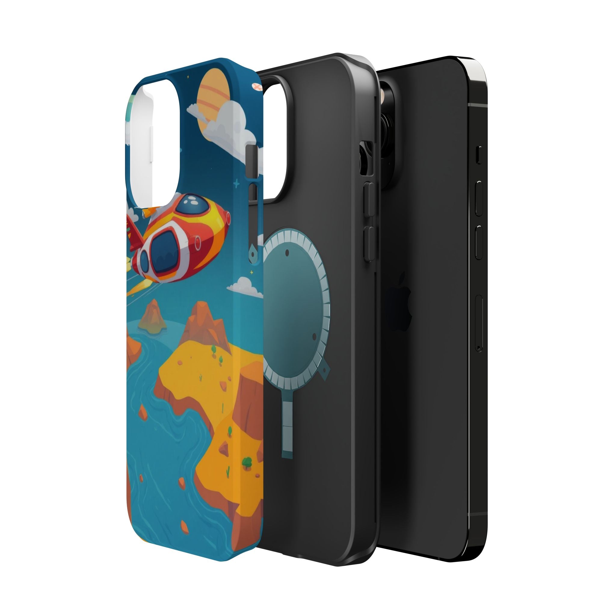 iPhone Hovercraft Glide Kids Fun Clean iPhone Phone Case Gift Minimal · iPhone C