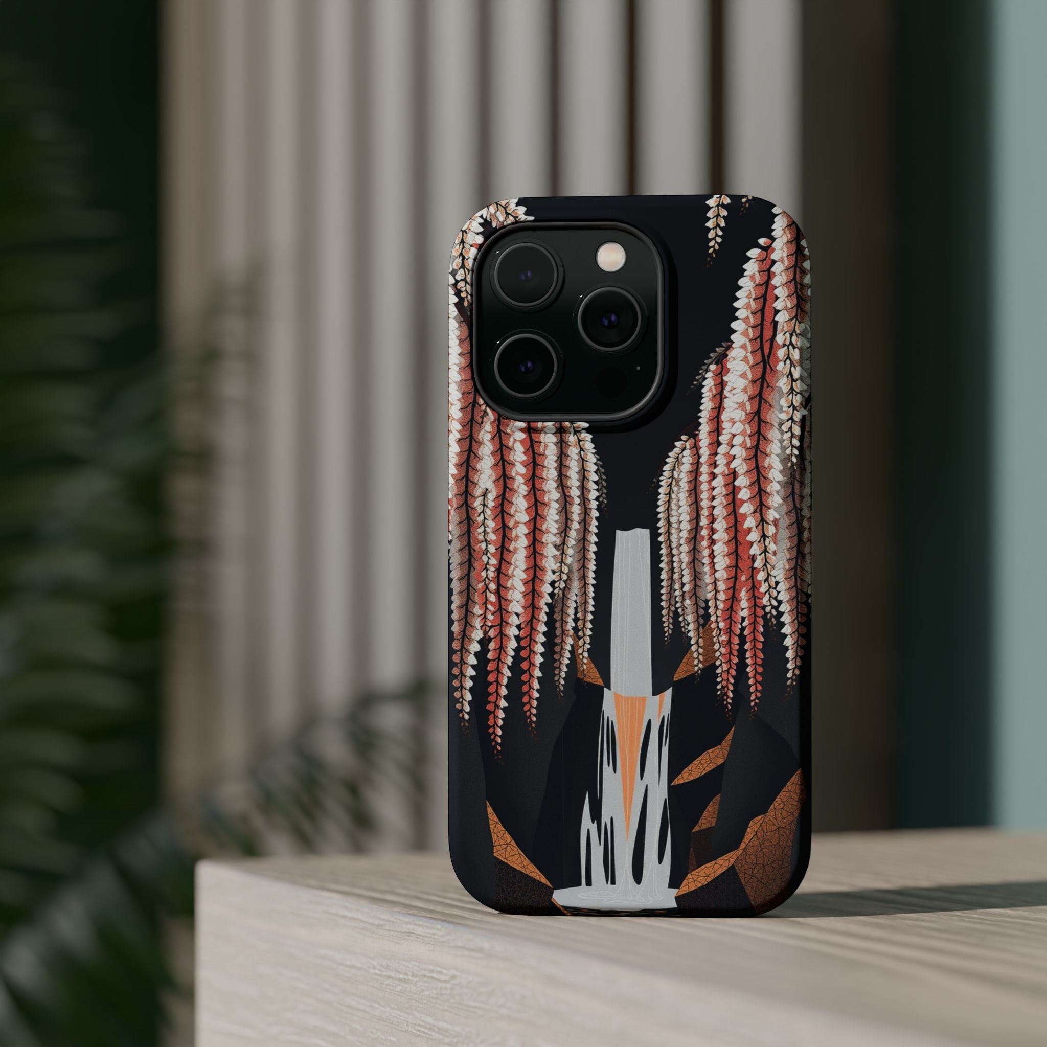 iPhone Earthy Wisteria Cascade Design Slim Everyday iPhone 10 Designer · iPhone