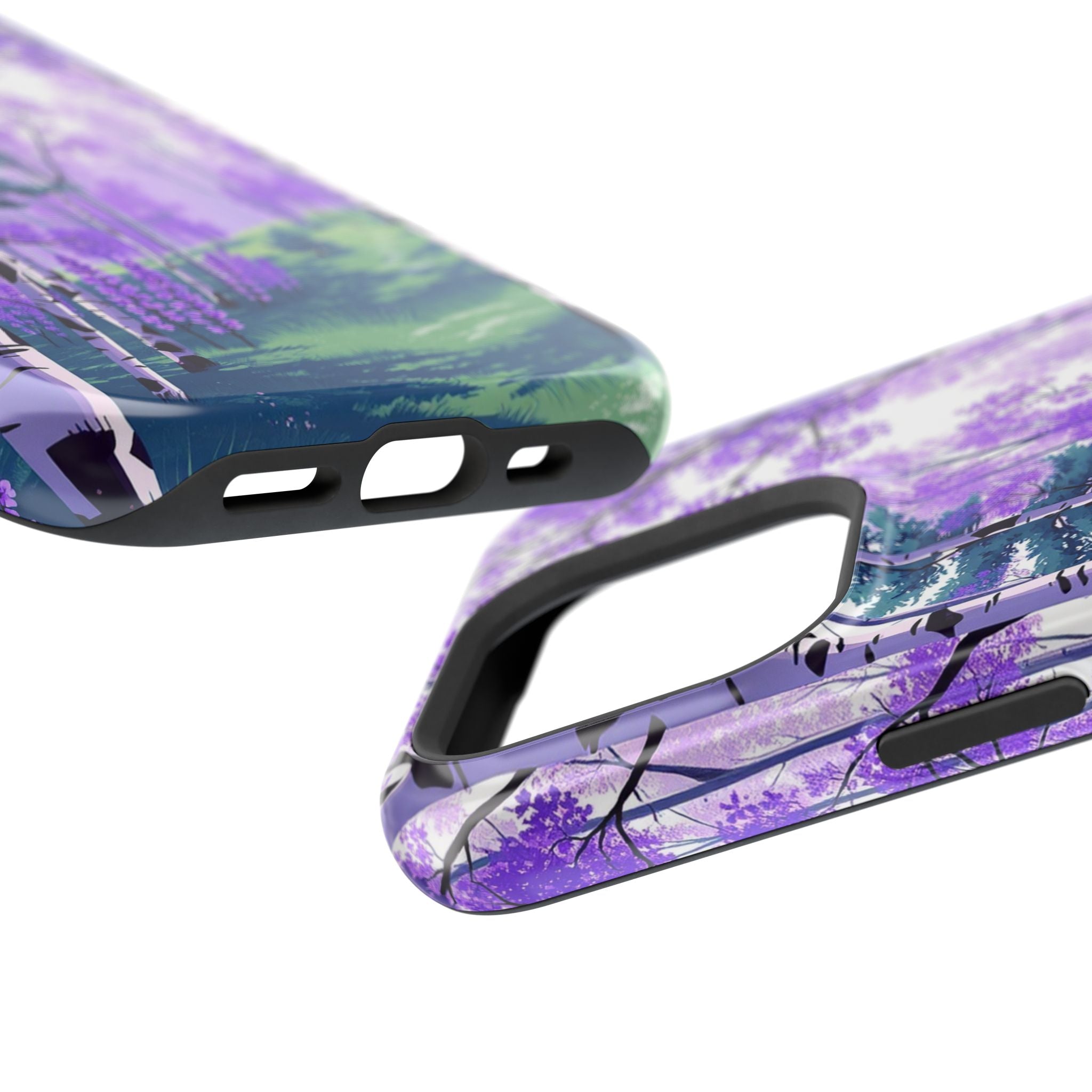 iPhone Birch Grove Electric Art Slim Everyday Designer Case · iPhone Case