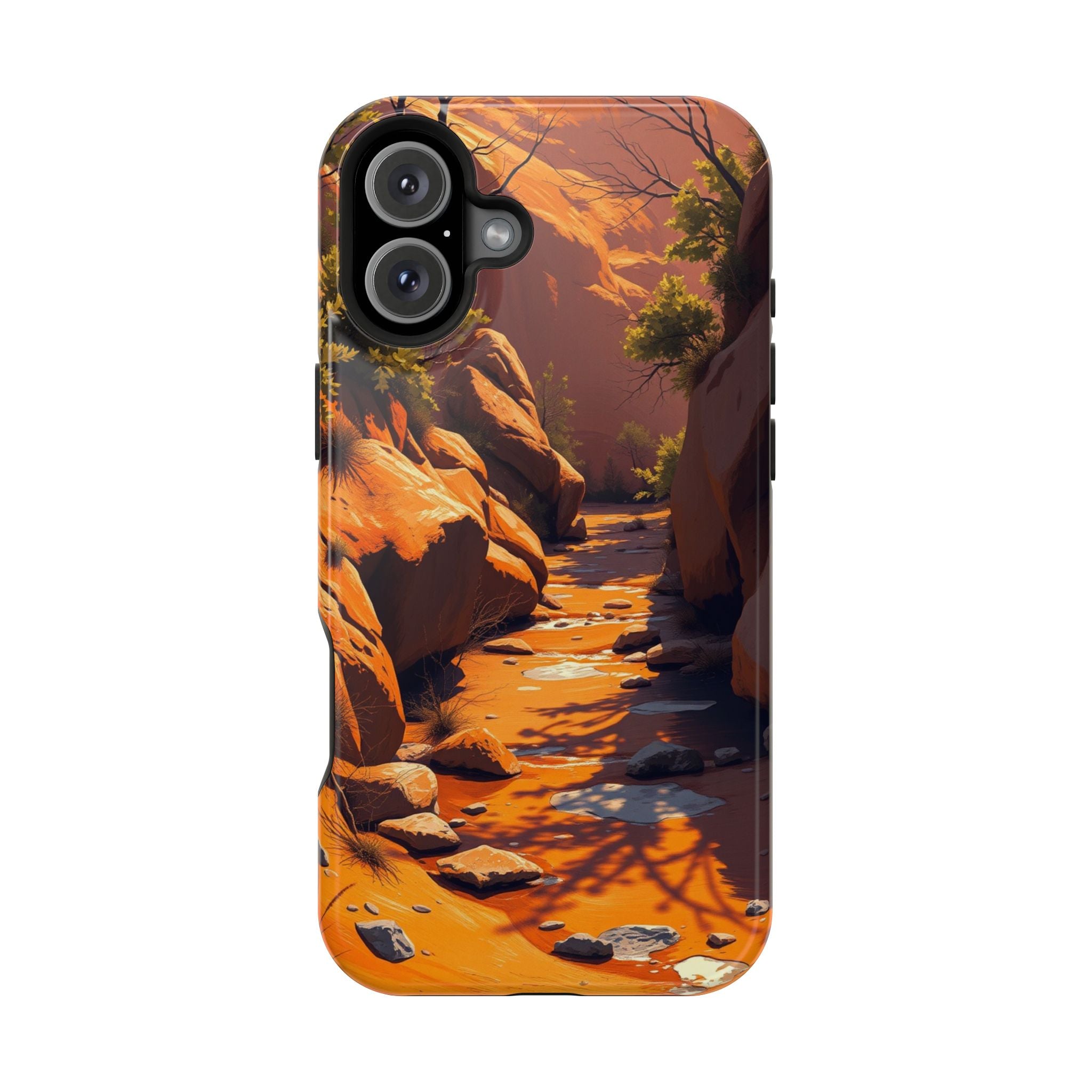 iPhone Spring Creek Bold Art Slim Everyday Designer Case · iPhone Case