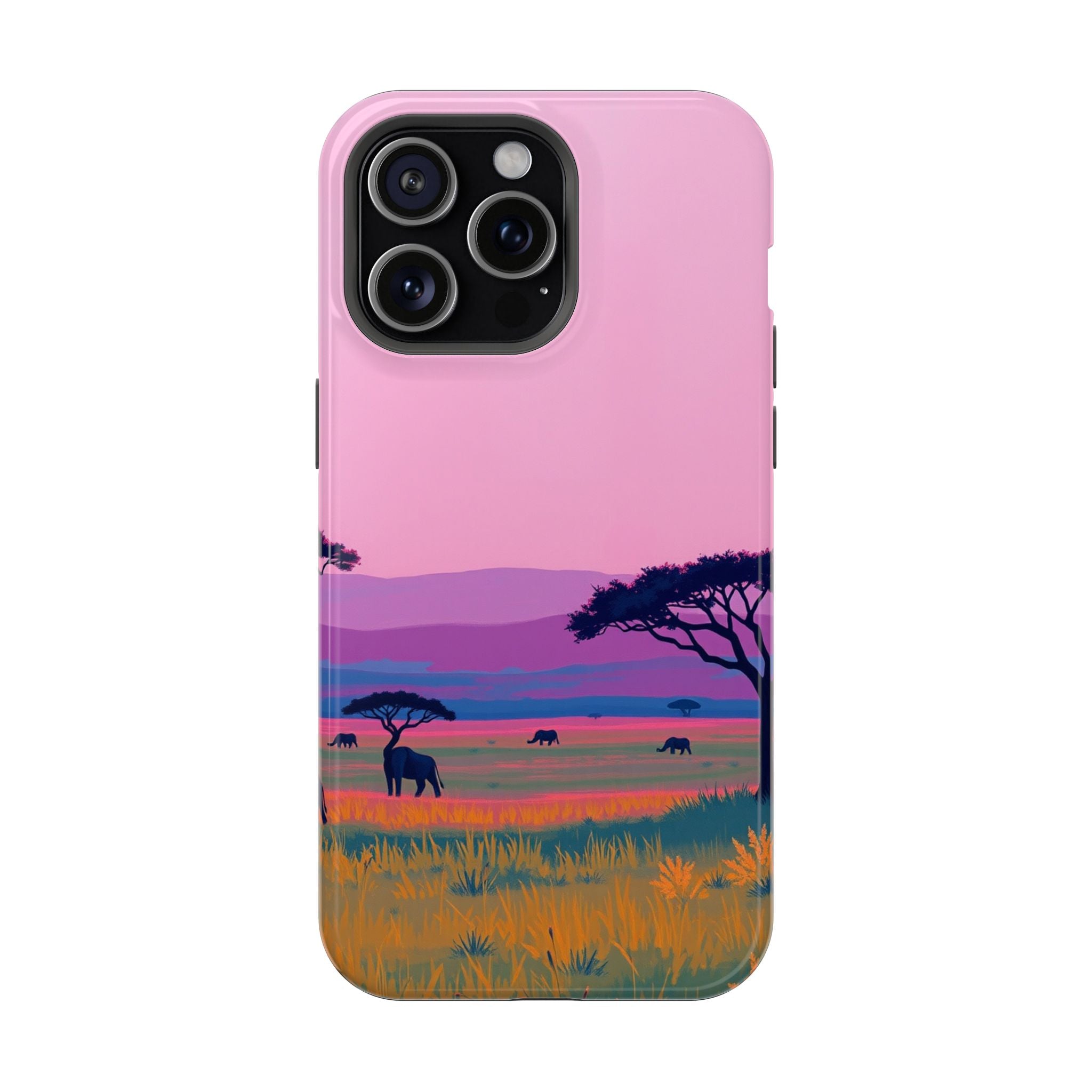 iPhone Savanna Horizon Electric Art Slim Everyday Designer Case · iPhone Case