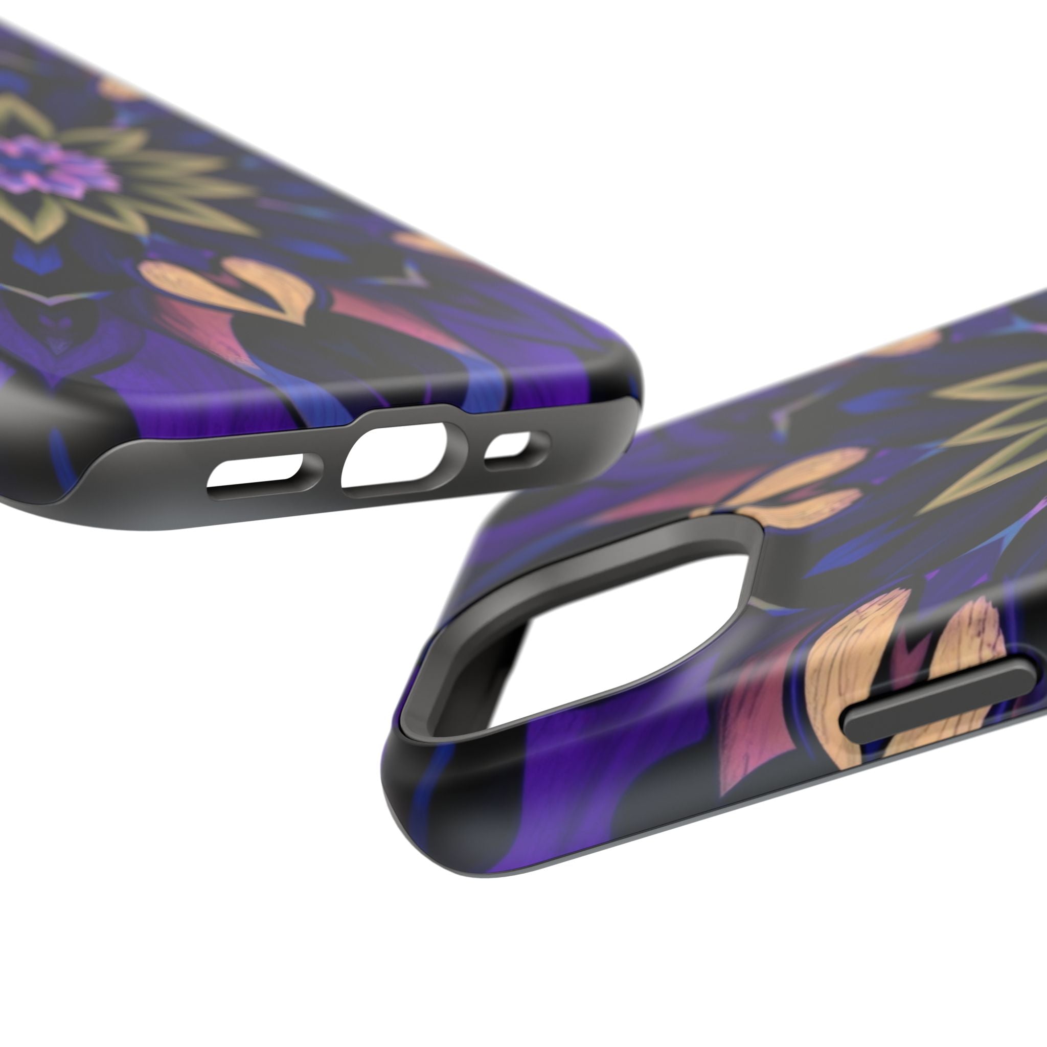 iPhone Floral Mandala Mystic Art Bold Modern Everyday Snap Case · iPhone Case