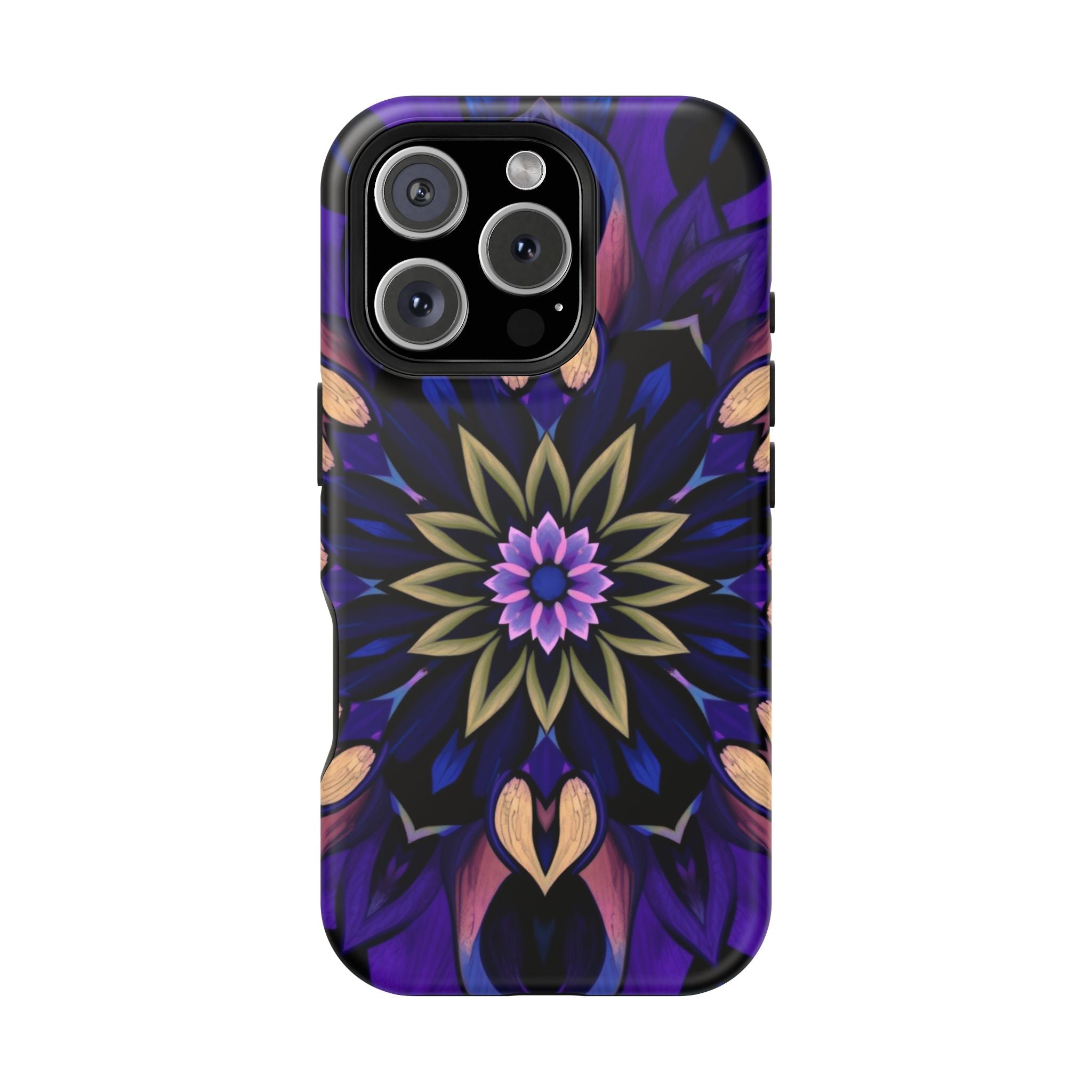 iPhone Floral Mandala Mystic Art Bold Modern Everyday Snap Case · iPhone Case
