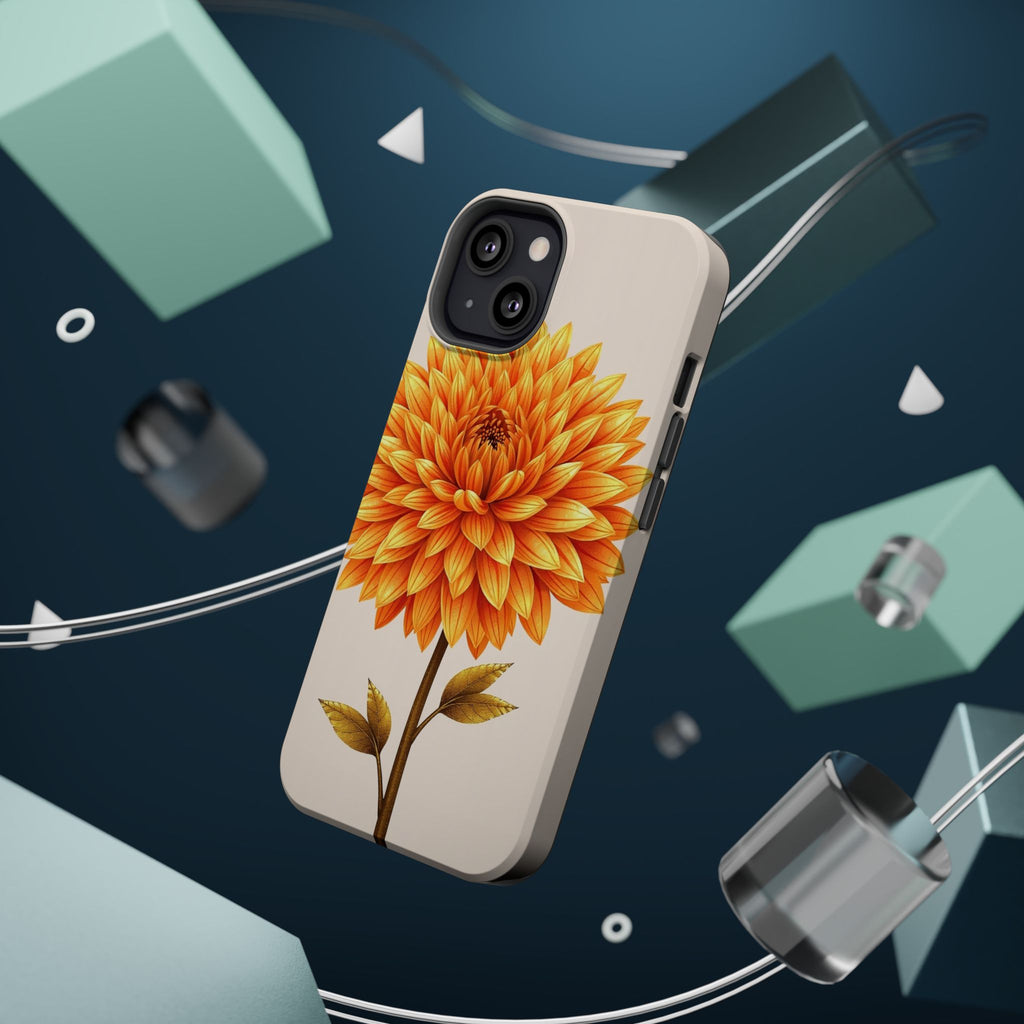 iPhone Chrysanthemum Classic Gold Foil Luxury Slim iPhone Everyday · iPhone Case