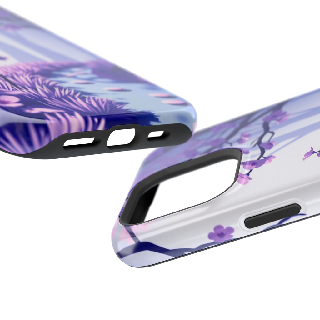 iPhone Blossom Trail Paper Cut Art Bold Modern Everyday Snap Case · iPhone Case