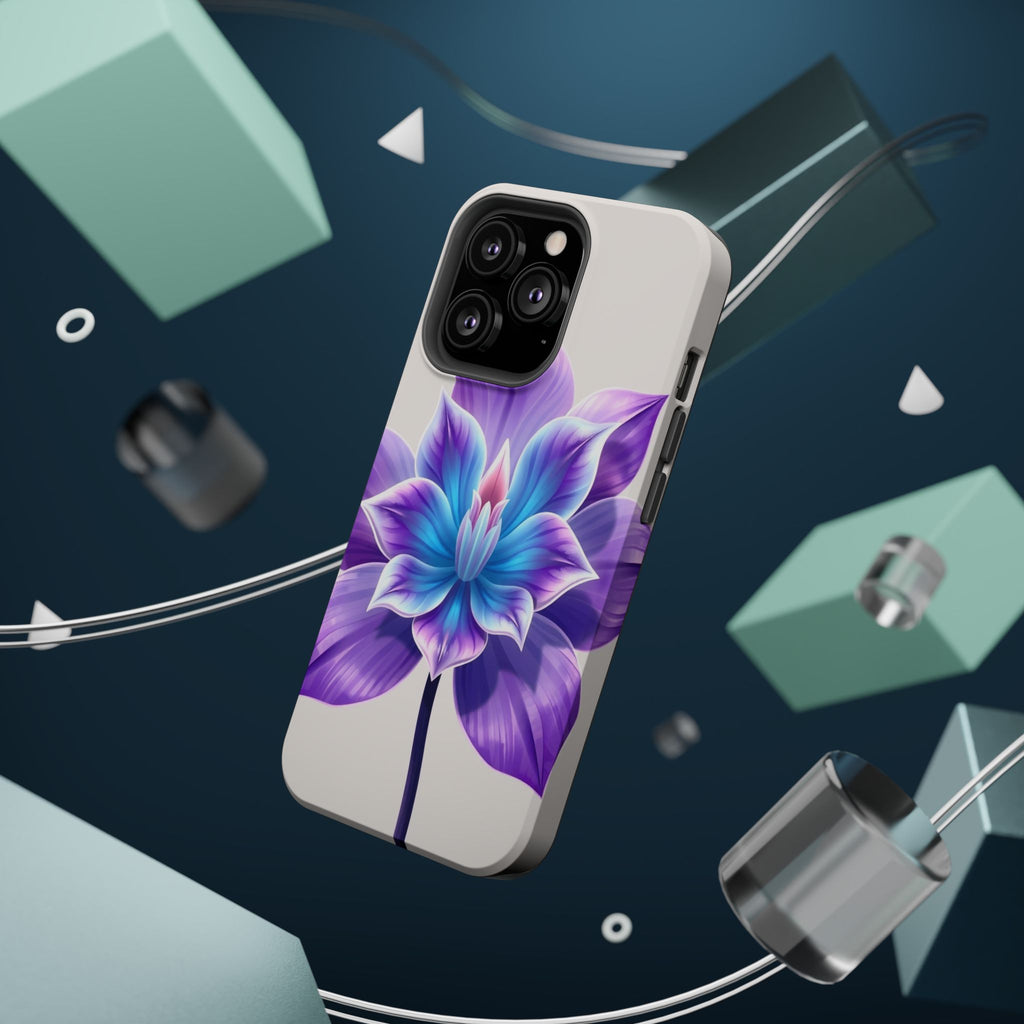 iPhone Dreamy Neon Floral Design 10 Slim Everyday Designer Case · iPhone Case