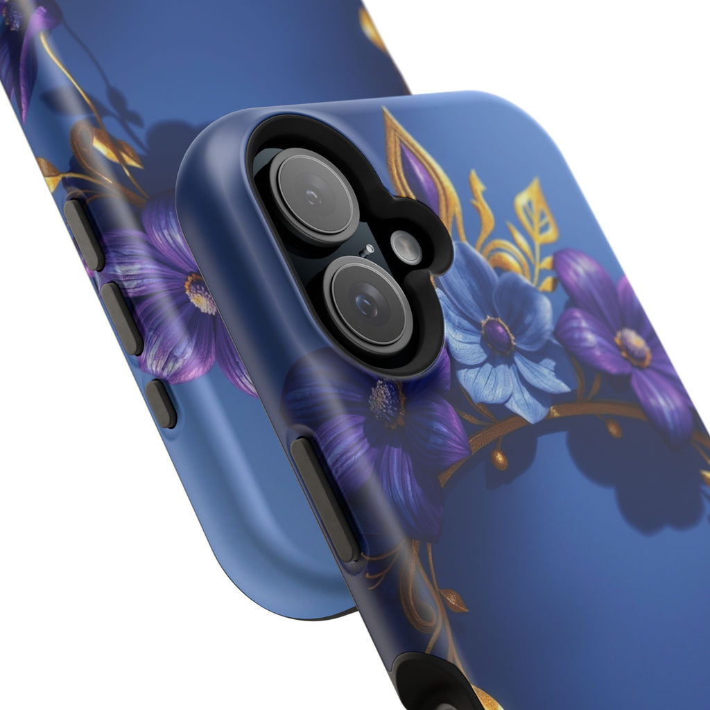iPhone Vibrant Floral Crown Design 14 Slim Everyday Designer Case · iPhone Case