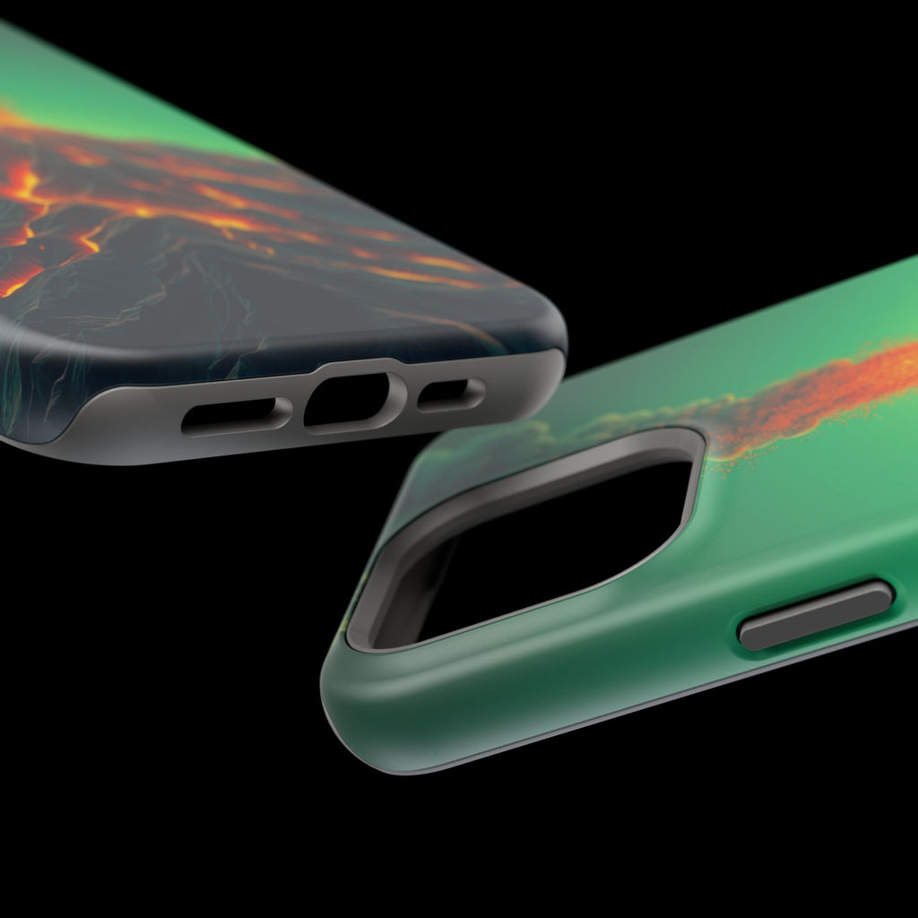 iPhone Dreamy Volcanic Eruption Design Slim Everyday Designer Case · iPhone Case