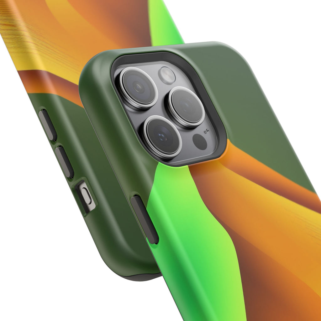 iPhone Emerald Green And Gold Desert Dunes Slim iPhone Everyday · iPhone Case