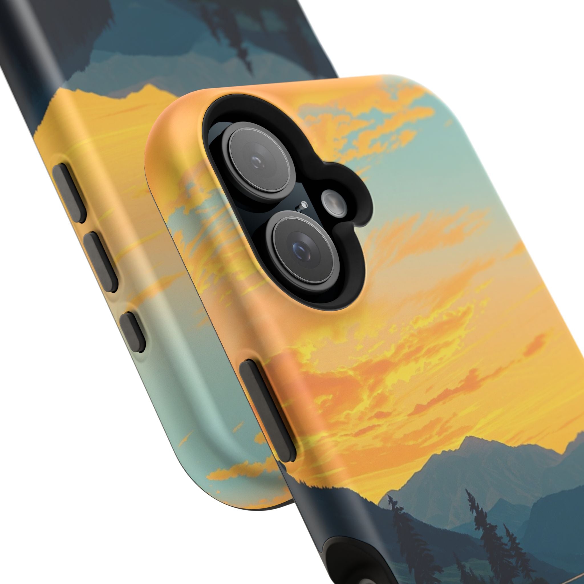iPhone Lake at Twilight Oil Painting Impressionist iPhone Artistic · iPhone Case