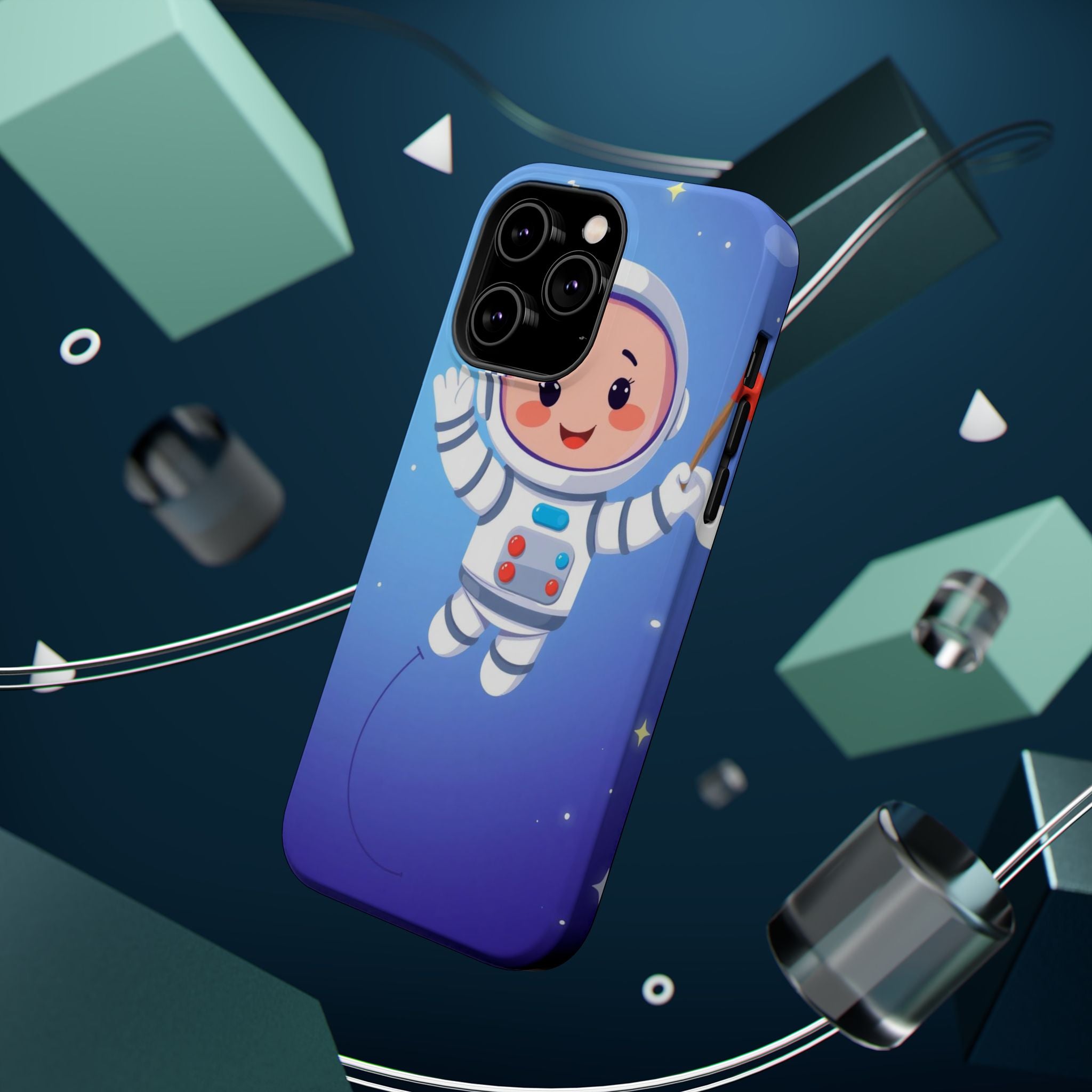 iPhone Cute Astronaut Floating Kids Fun iPhone Phone Case Gift Slim · iPhone Cas