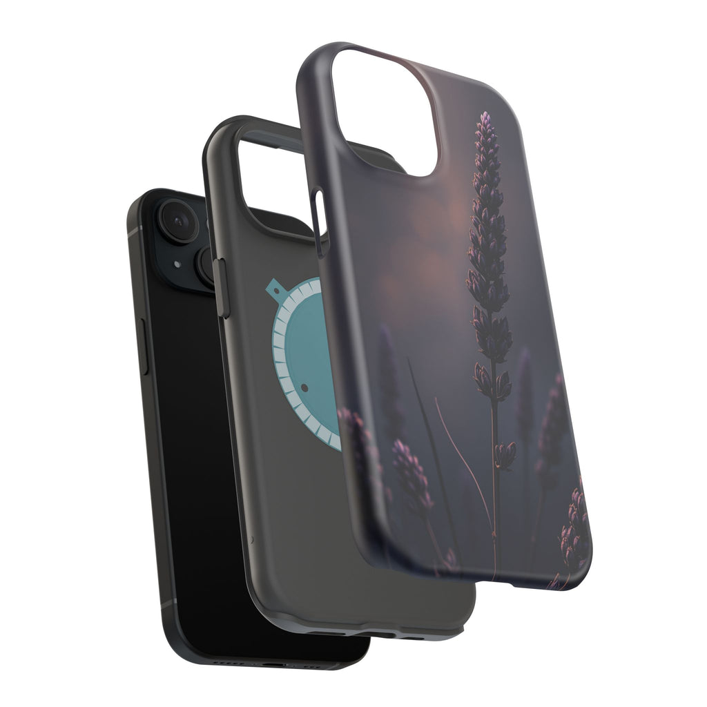 iPhone Lavender Haze Electric Art Clean Minimal Snap Case · iPhone Case