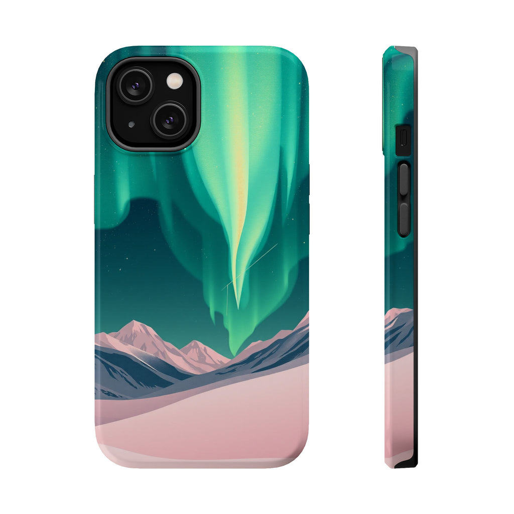 iPhone Mint And Blush Northern Lights Slim Everyday iPhone 14 Designer · iPhone