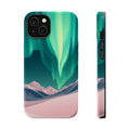 iPhone Mint And Blush Northern Lights Slim Everyday iPhone 14 Designer · iPhone