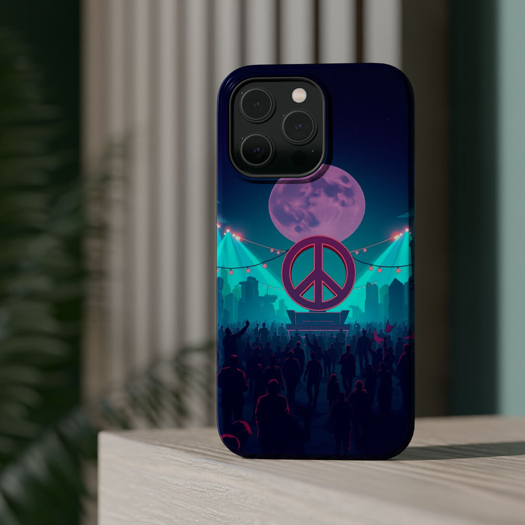 iPhone Woodstock Peace Mystic Art Bold Modern Everyday Snap Case · iPhone Case