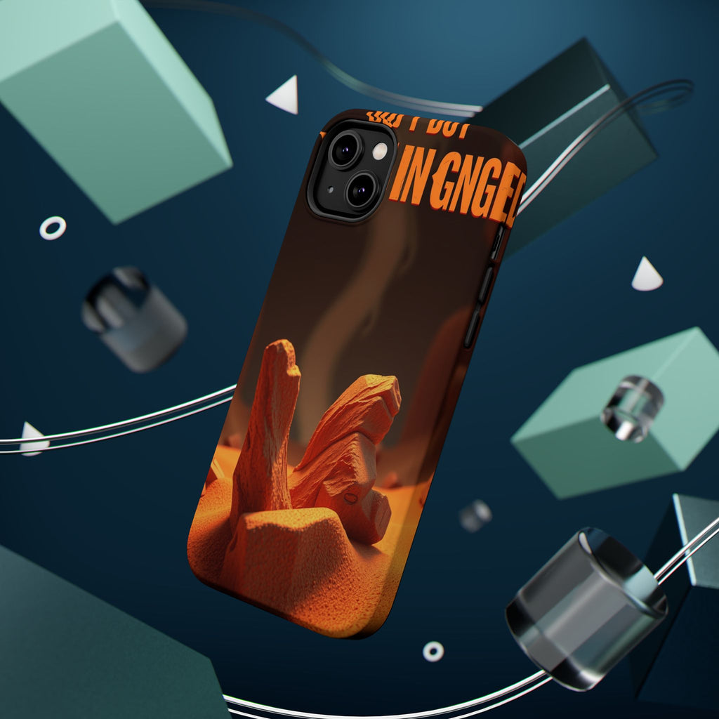 iPhone Earthy Soft but Unhinged Design Slim Everyday Designer Case · iPhone Case