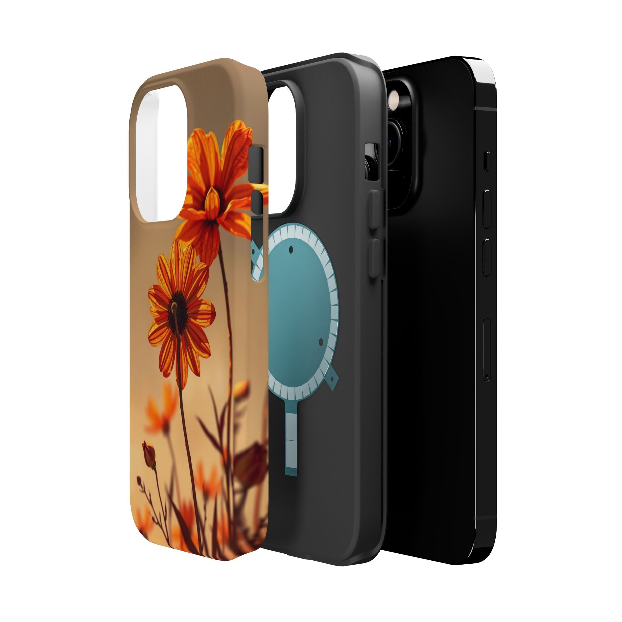 iPhone Floral Dark Academia Dreamy Design Slim Snap Case · iPhone Case