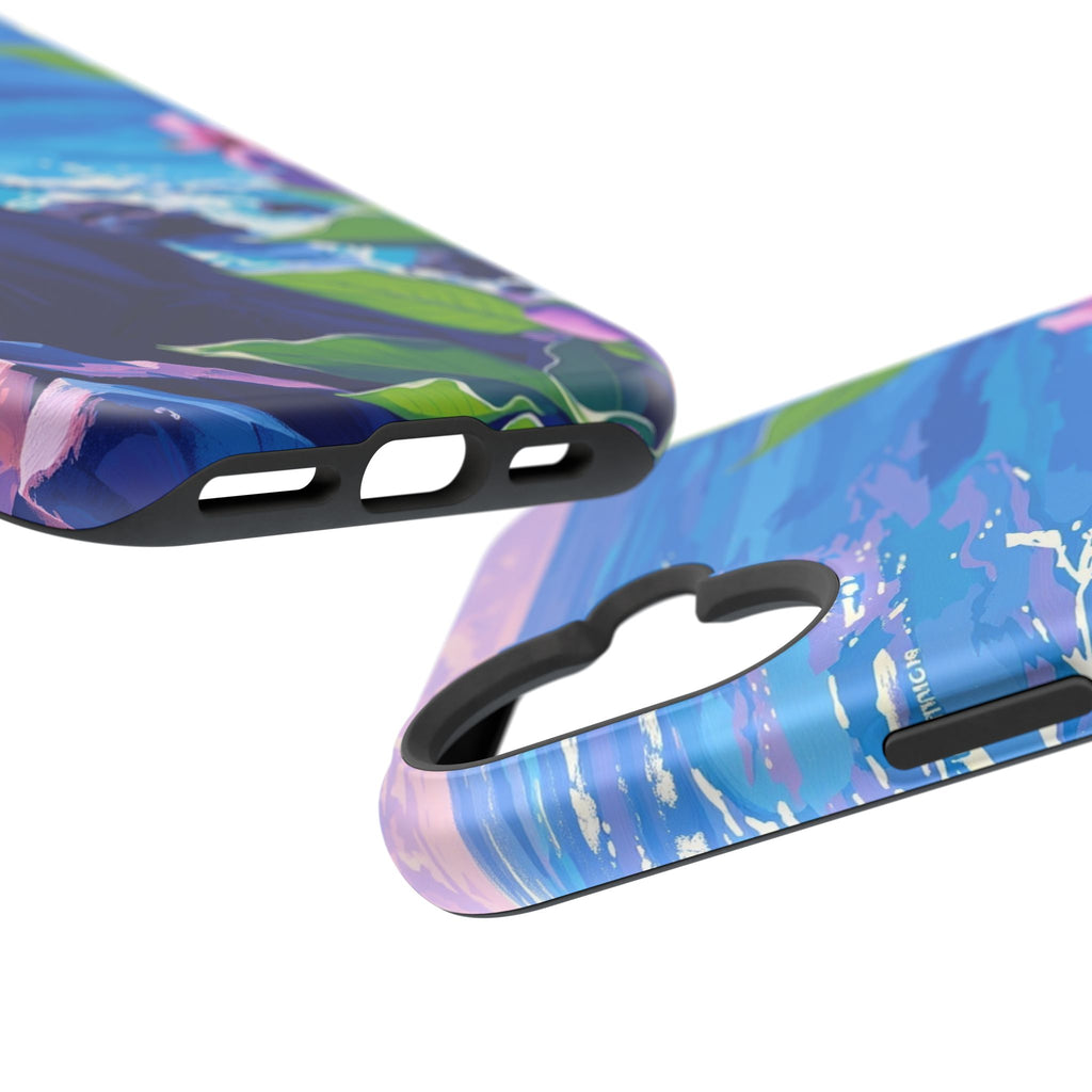 iPhone Hibiscus Coast Enchanted Art Slim Everyday Designer Case · iPhone Case