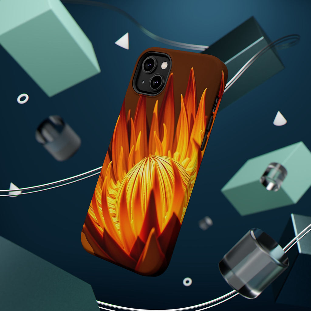 iPhone Earthy Protea Bold Design Bold Modern Everyday Snap Case · iPhone Case