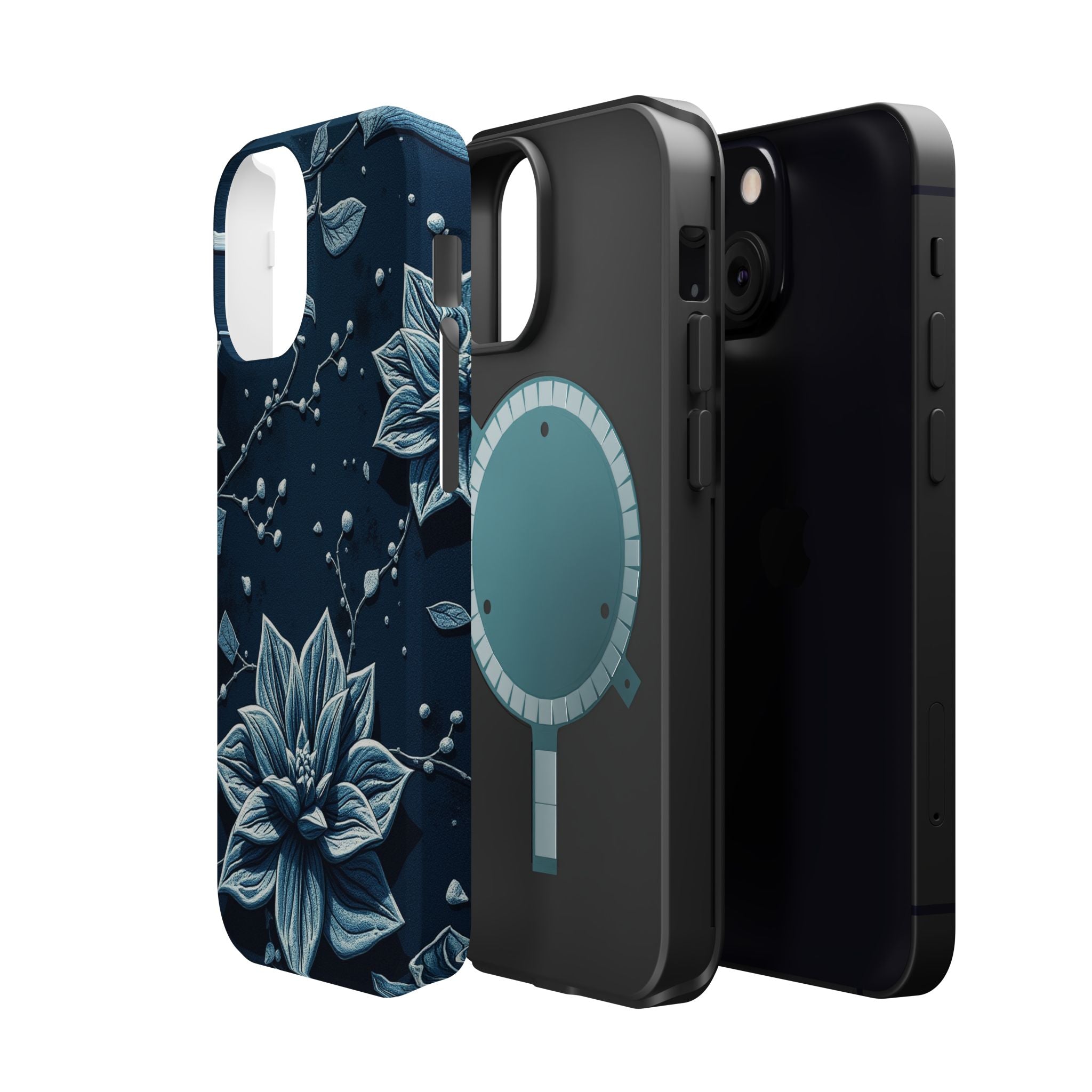 iPhone Floral Terrazzo Bold Art Slim Everyday Designer Case Galaxy · iPhone Case