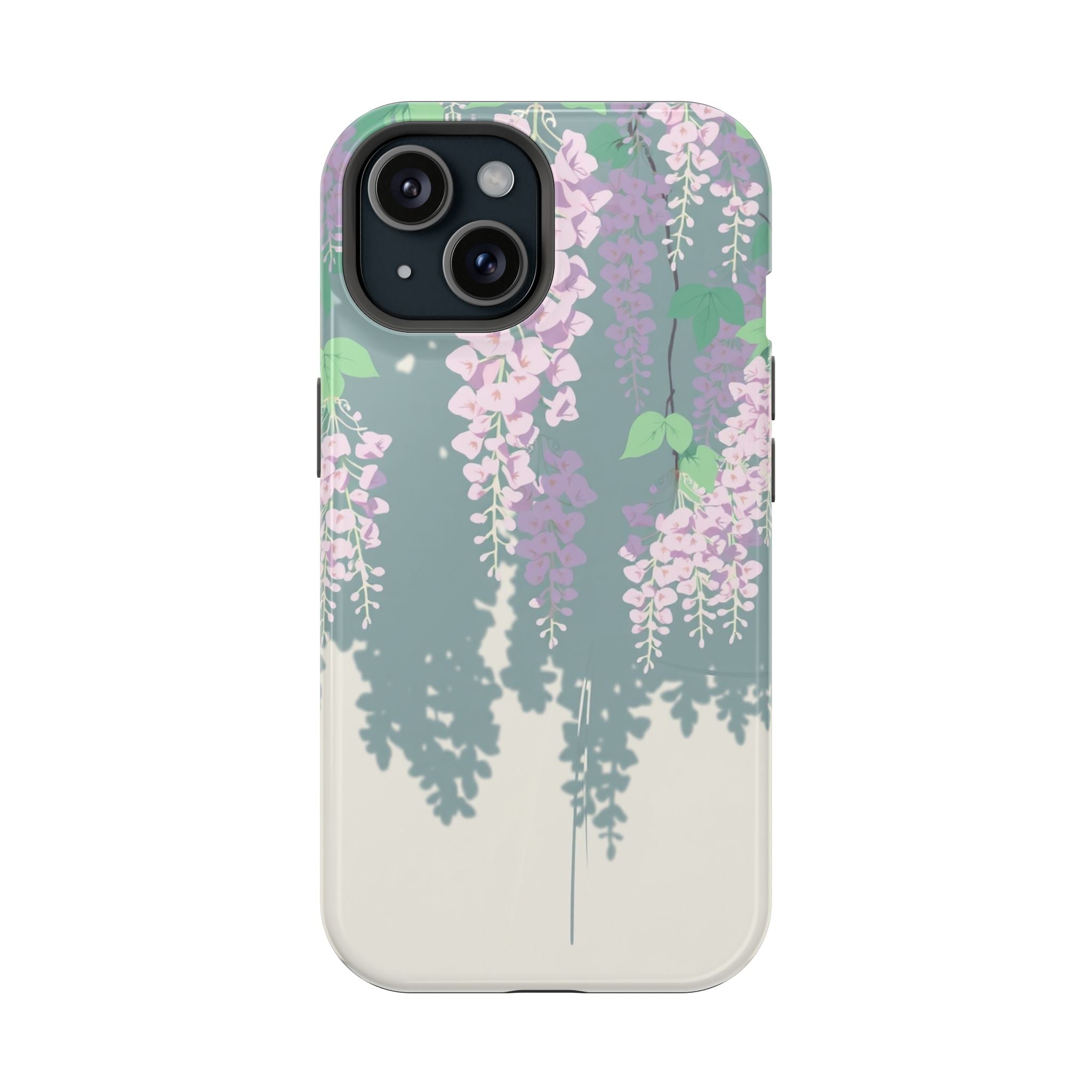 iPhone Dreamy Wisteria Cascade Design Slim Everyday Designer Case · iPhone Case