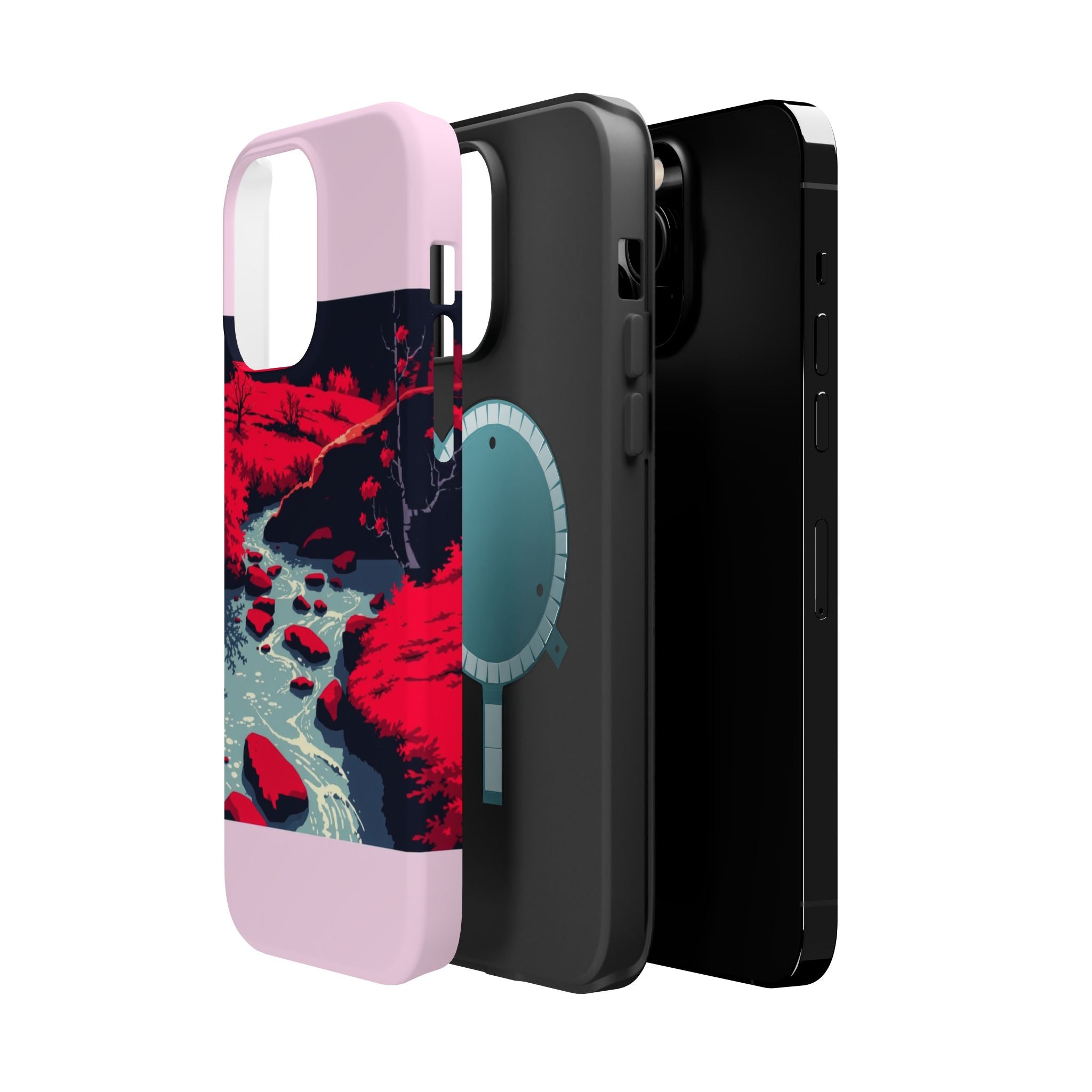 iPhone Spring Creek Cinematic Art 13 Slim Everyday Designer Case · iPhone Case