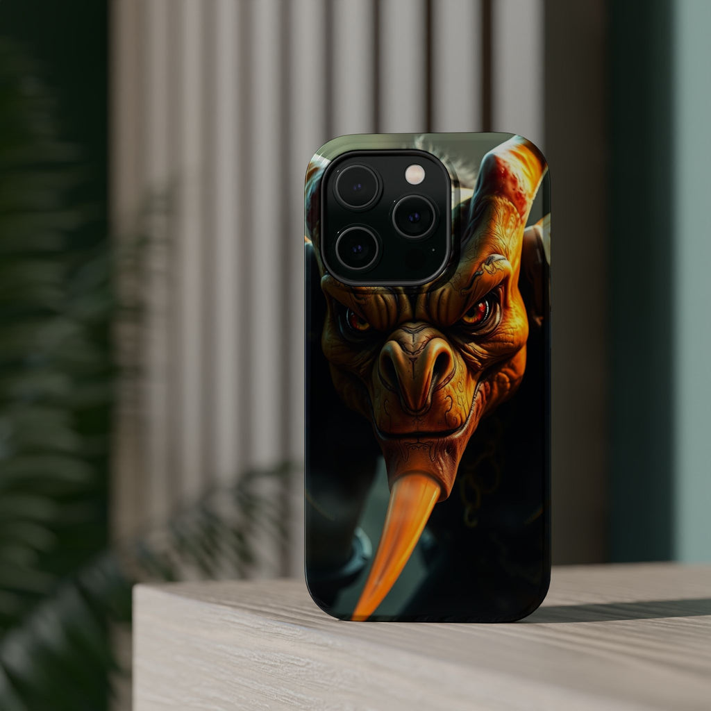 iPhone Mustard And Rust Goblin Mode Activated Slim Everyday Designer Case · iPho