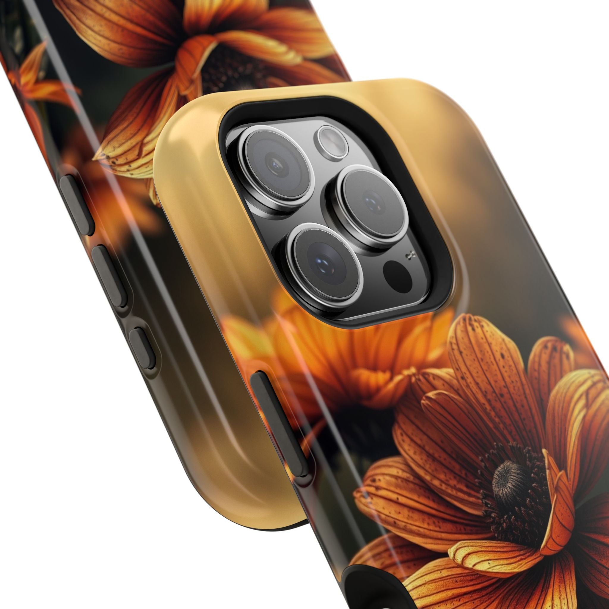 iPhone Radiant Floral Ombre Design Bold Modern Everyday Snap Case · iPhone Case
