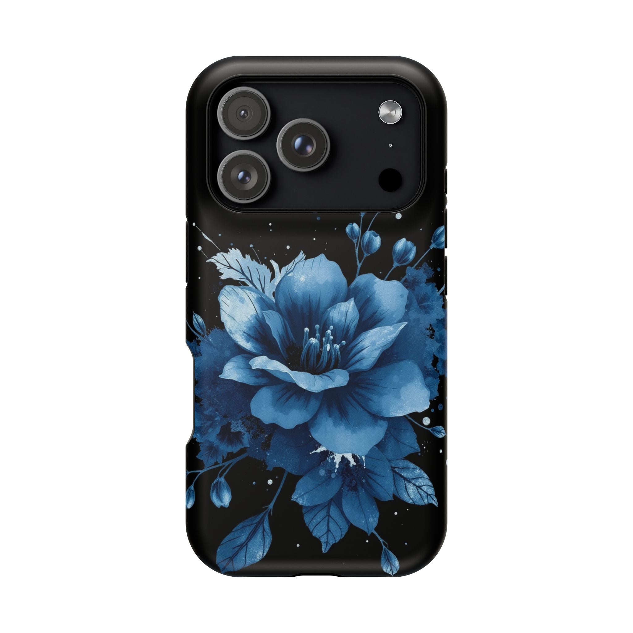 iPhone Serene Floral Watercolor Splash Design Slim Everyday Designer · iPhone Ca