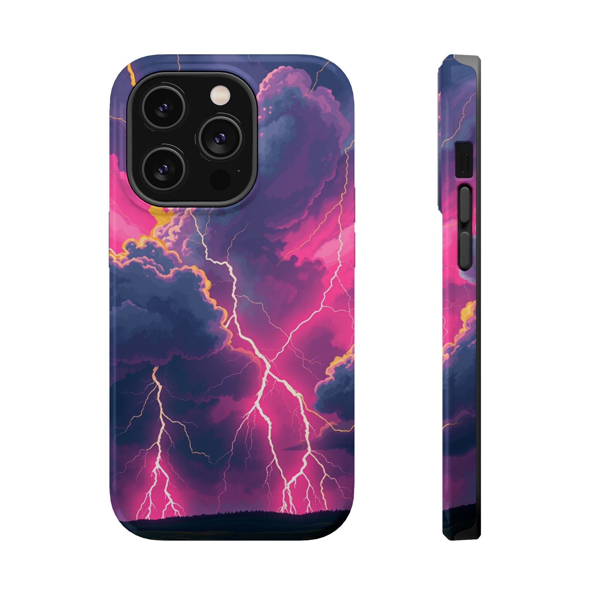 iPhone Serene Thunderstorm Sky Design Slim Everyday Designer Case · iPhone Case