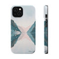 iPhone Fjord Reflection Oil Painting Impressionist iPhone Artistic · iPhone Case