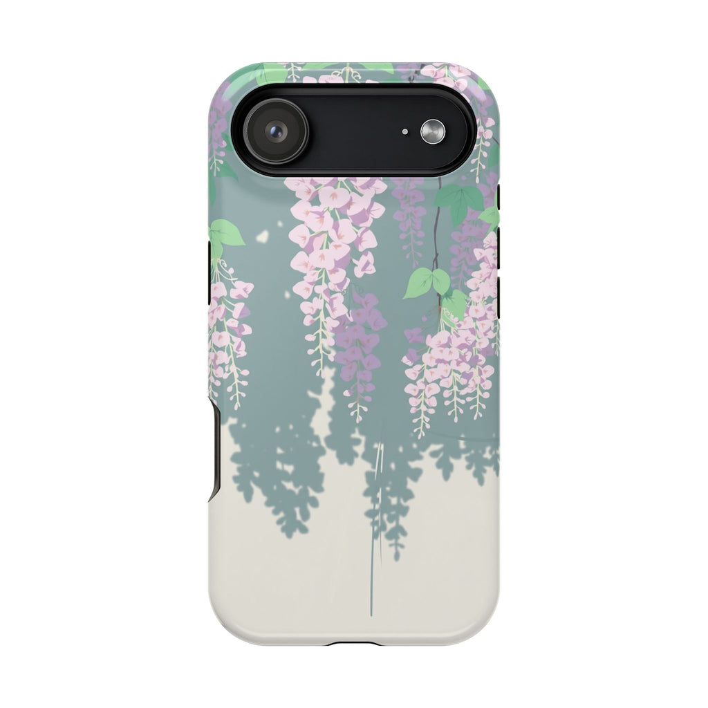 iPhone Dreamy Wisteria Cascade Design Slim Everyday Designer Case · iPhone Case