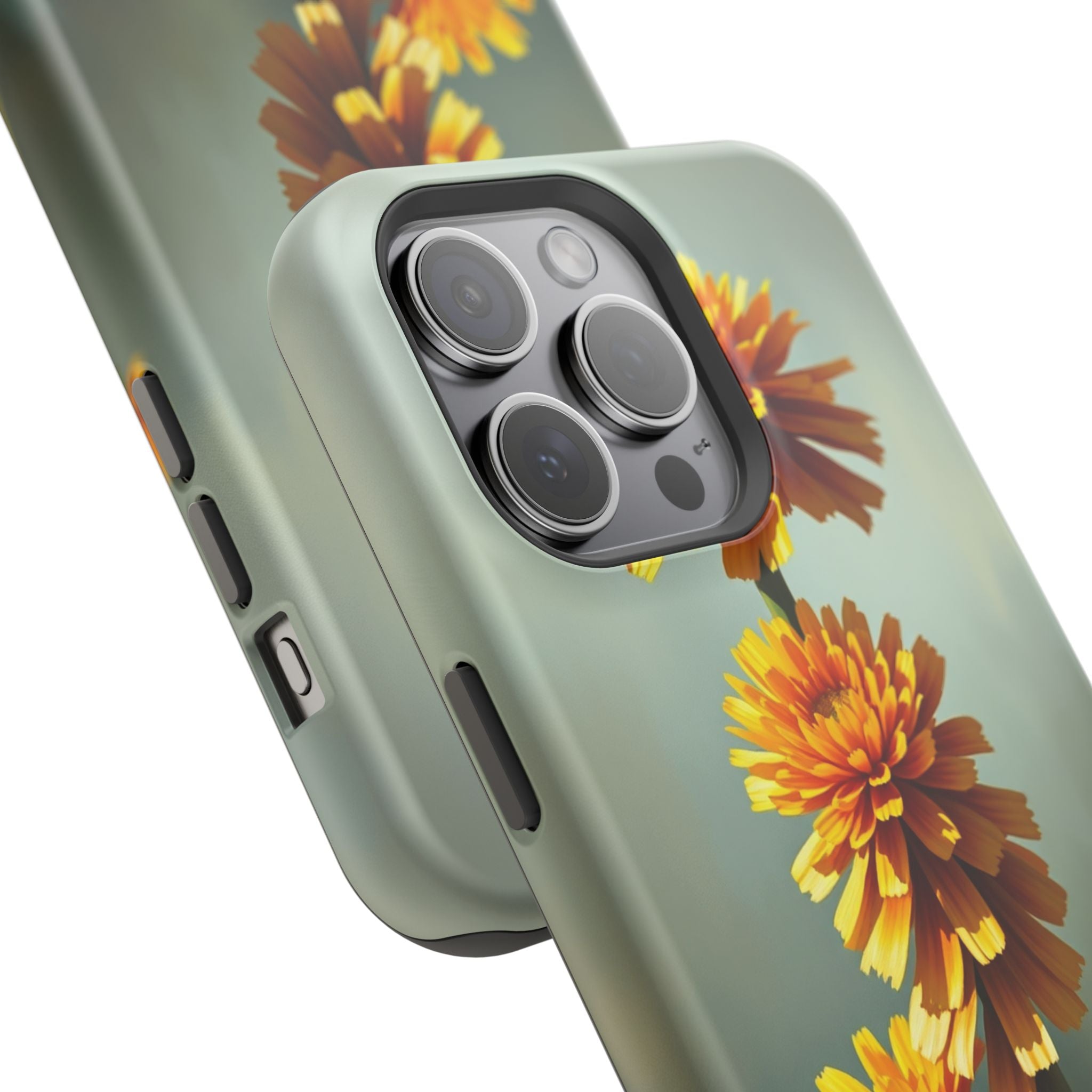iPhone Ranunculus Stack Electric Art Slim Everyday Designer Case · iPhone Case