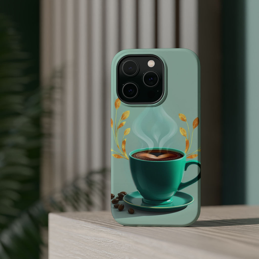 iPhone Radiant Emotional Support Coffee Design Soft Finish Everyday Case · iPhon