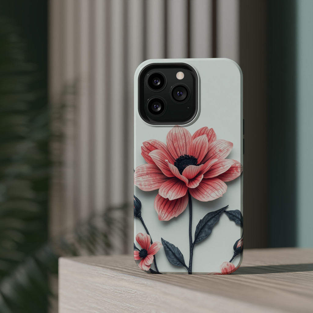 iPhone Dreamy Floral Ink Wash Design Slim Everyday iPhone 12 Designer · iPhone C