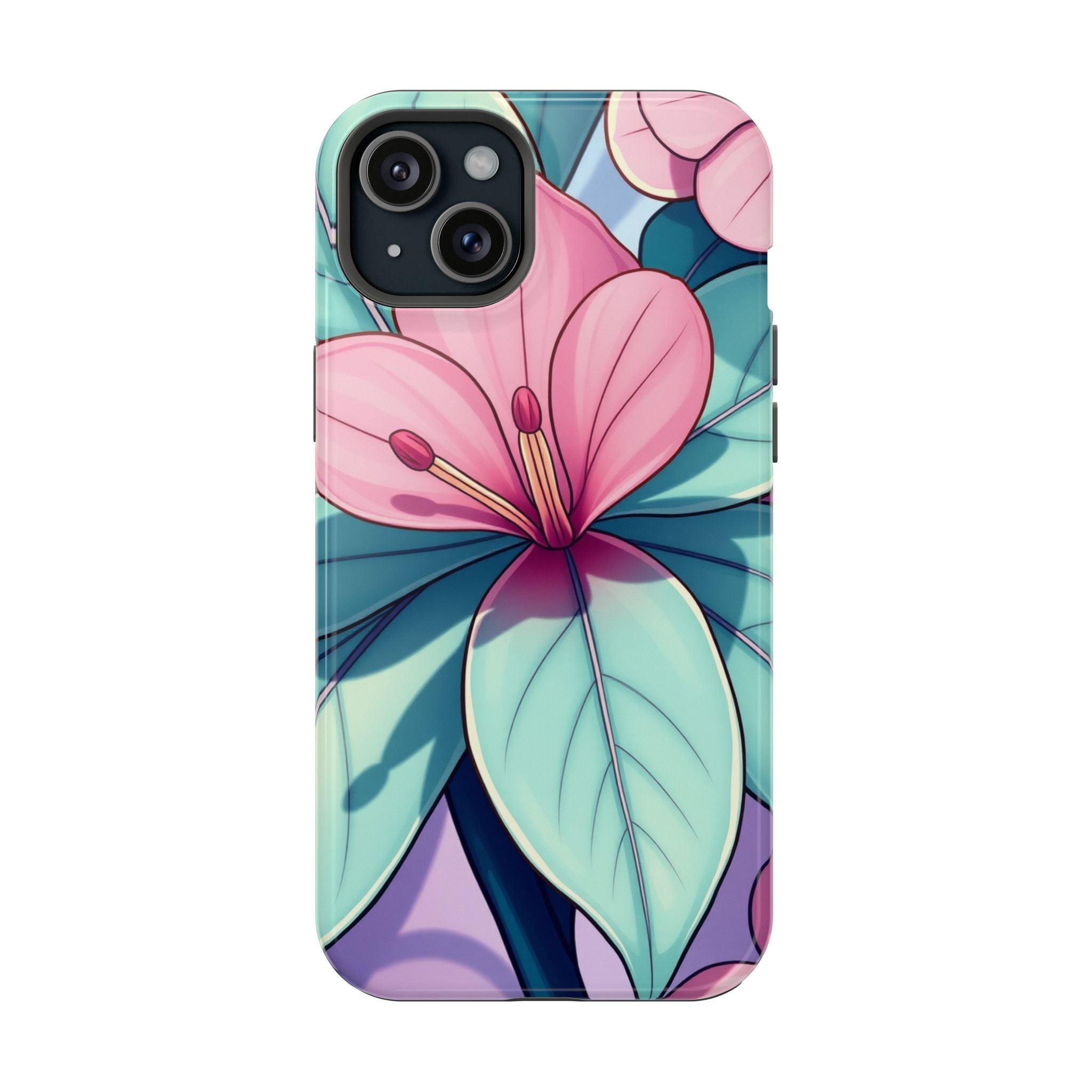 iPhone Earthy Tropical Bloom Design 11 Slim Everyday Designer Case · iPhone Case